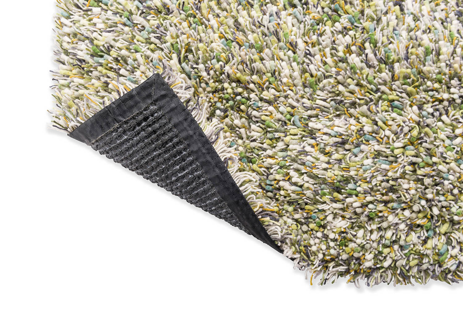 Teppich mit langem Flor SPRING hellgrün