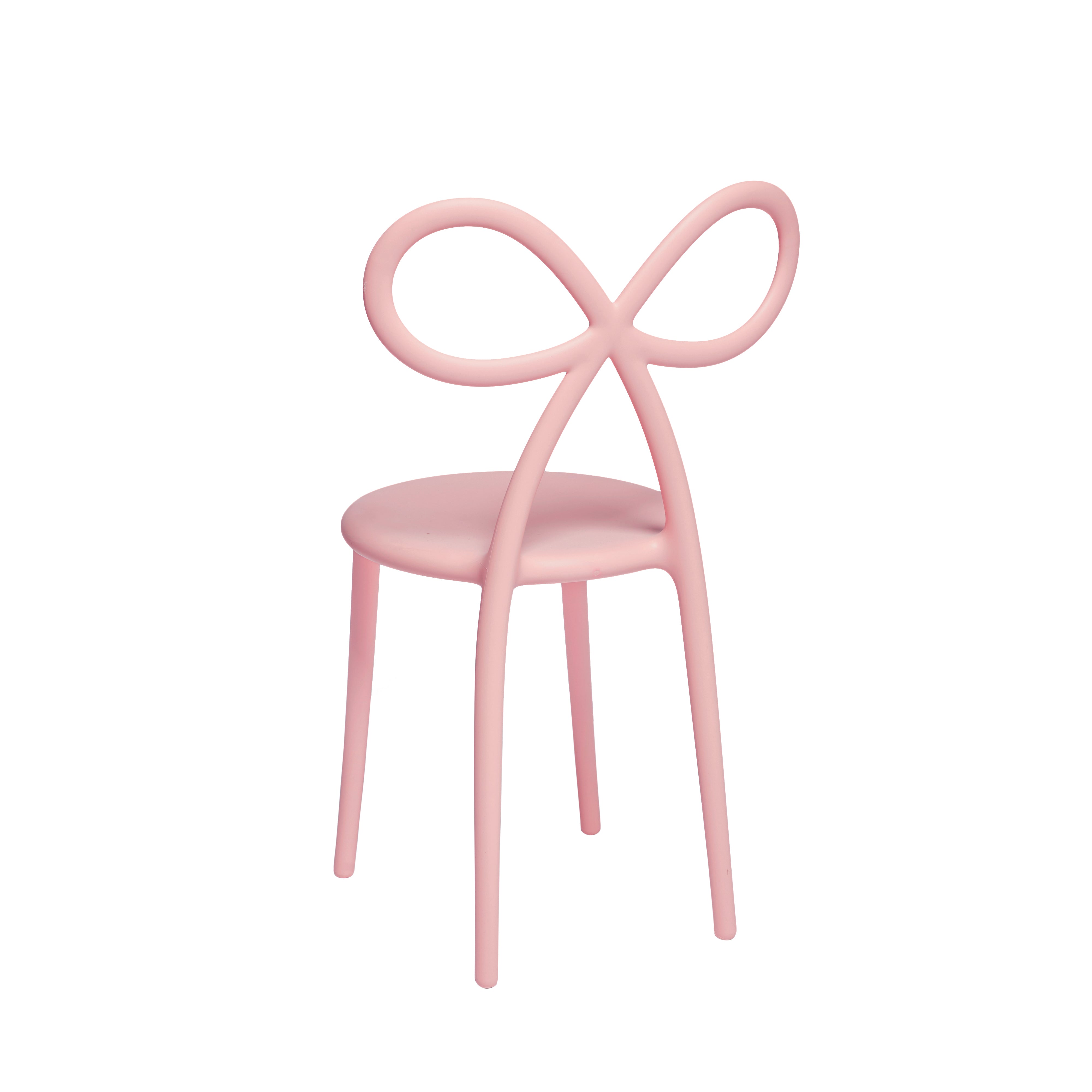 Set van RIBBON stoelen roze