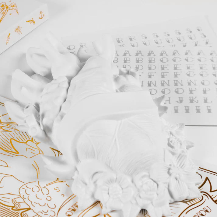 Vaas HEILIGE LIEFDE IN BLOEI porselein