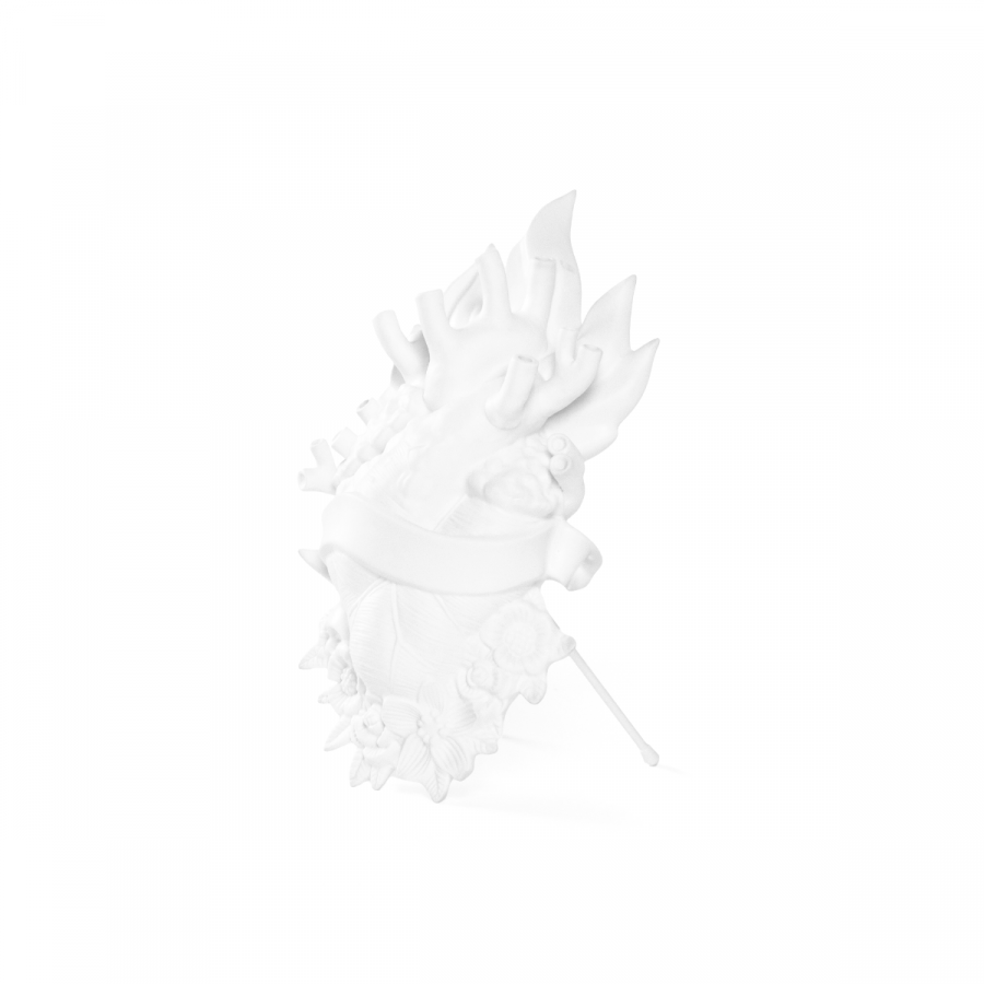 Vaas HEILIGE LIEFDE IN BLOEI porselein