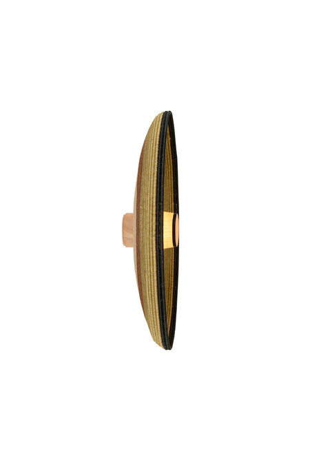 Gras -Zielony -Wandlampe