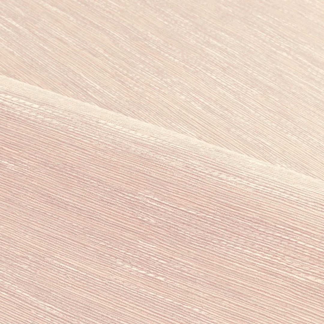 Structural wallpaper imitating jacquard fabric TATAMI - LAIT DE ROSE milky pink