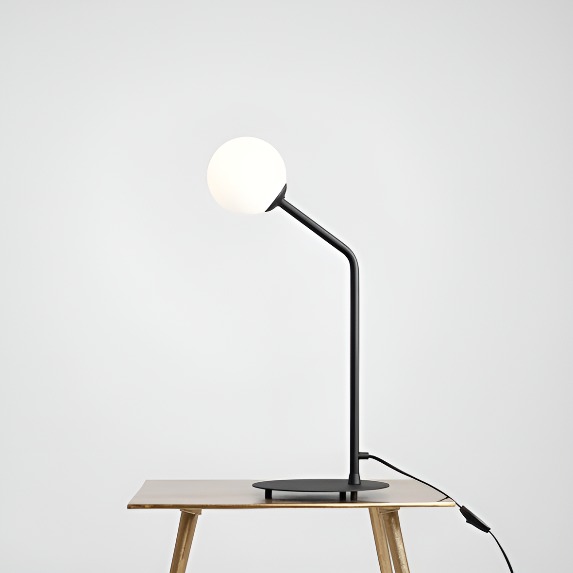 Pure table lamp black