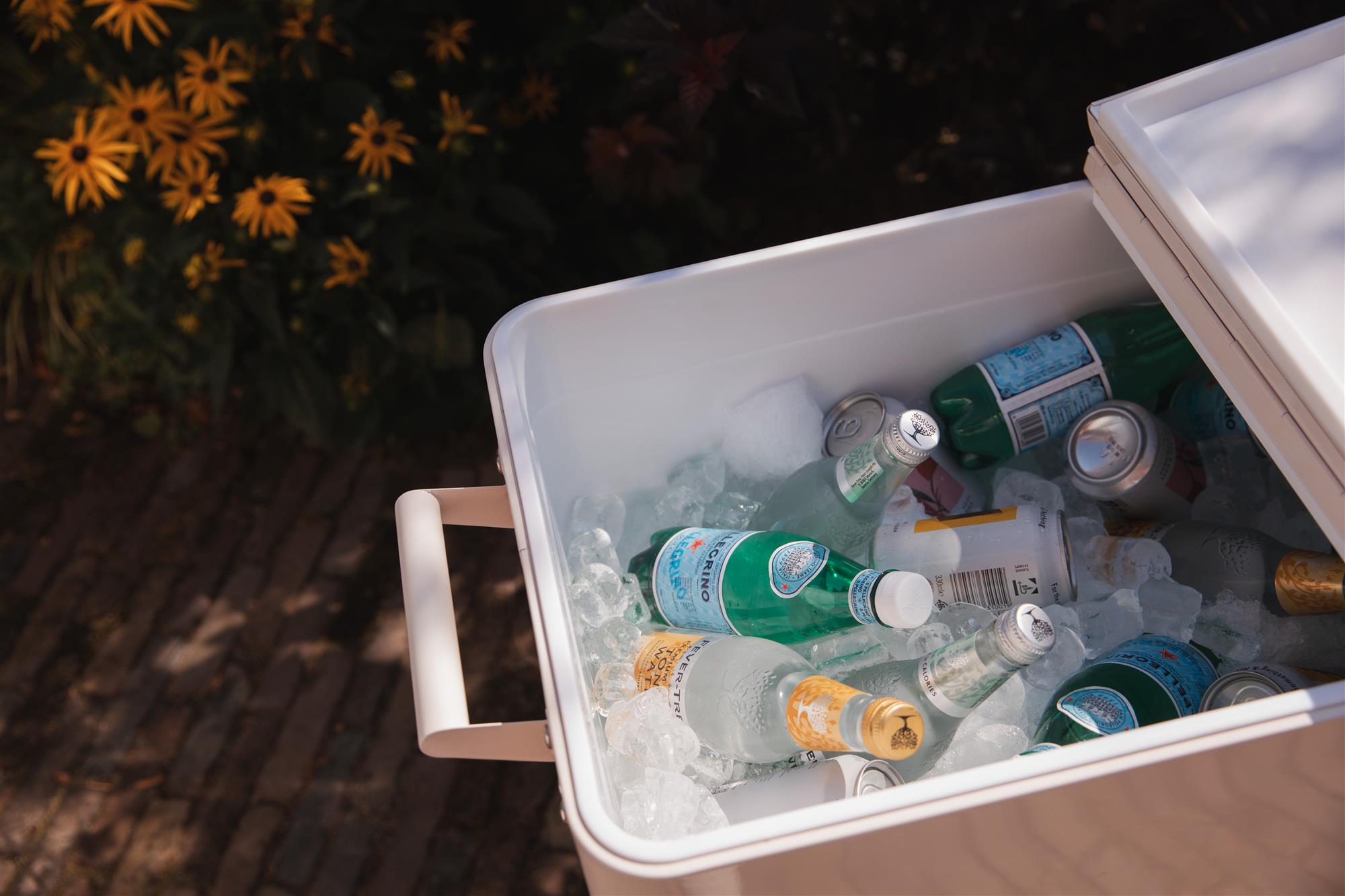 Portable fridge Be Cool White