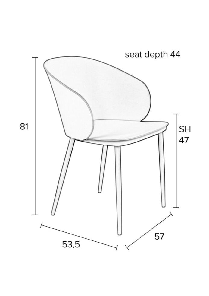 Stuhl GIGI beige