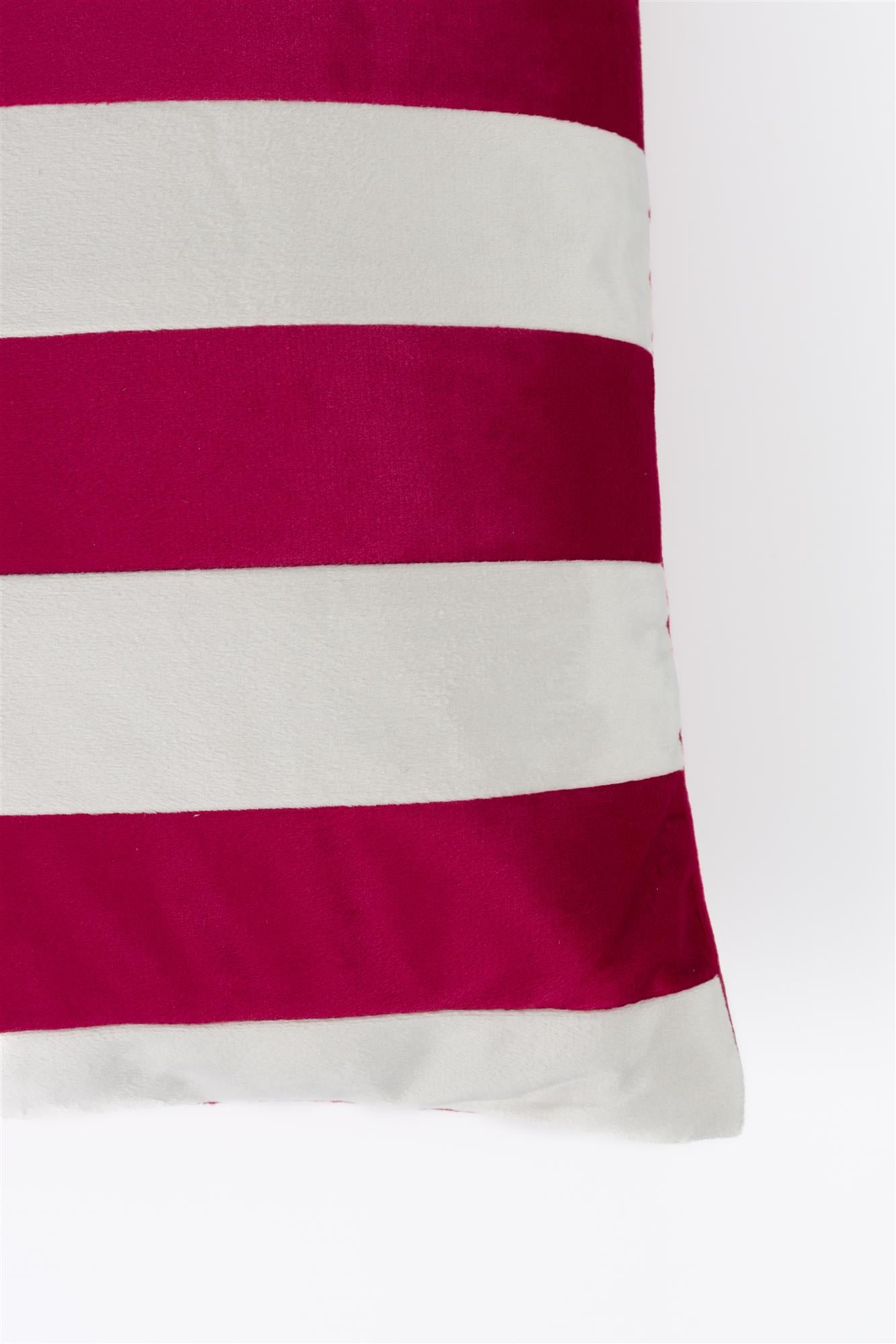 Kissen TAZ rot mit Weiß