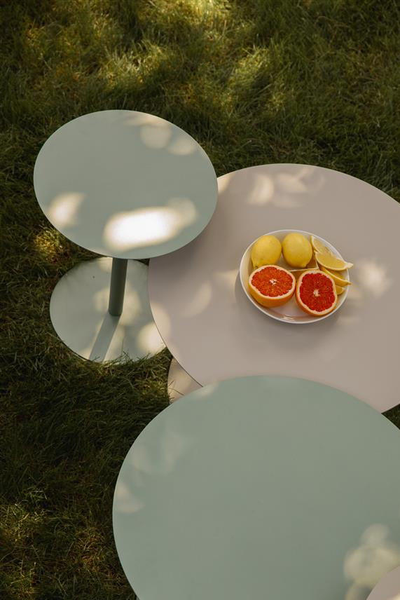 SNOW green side table