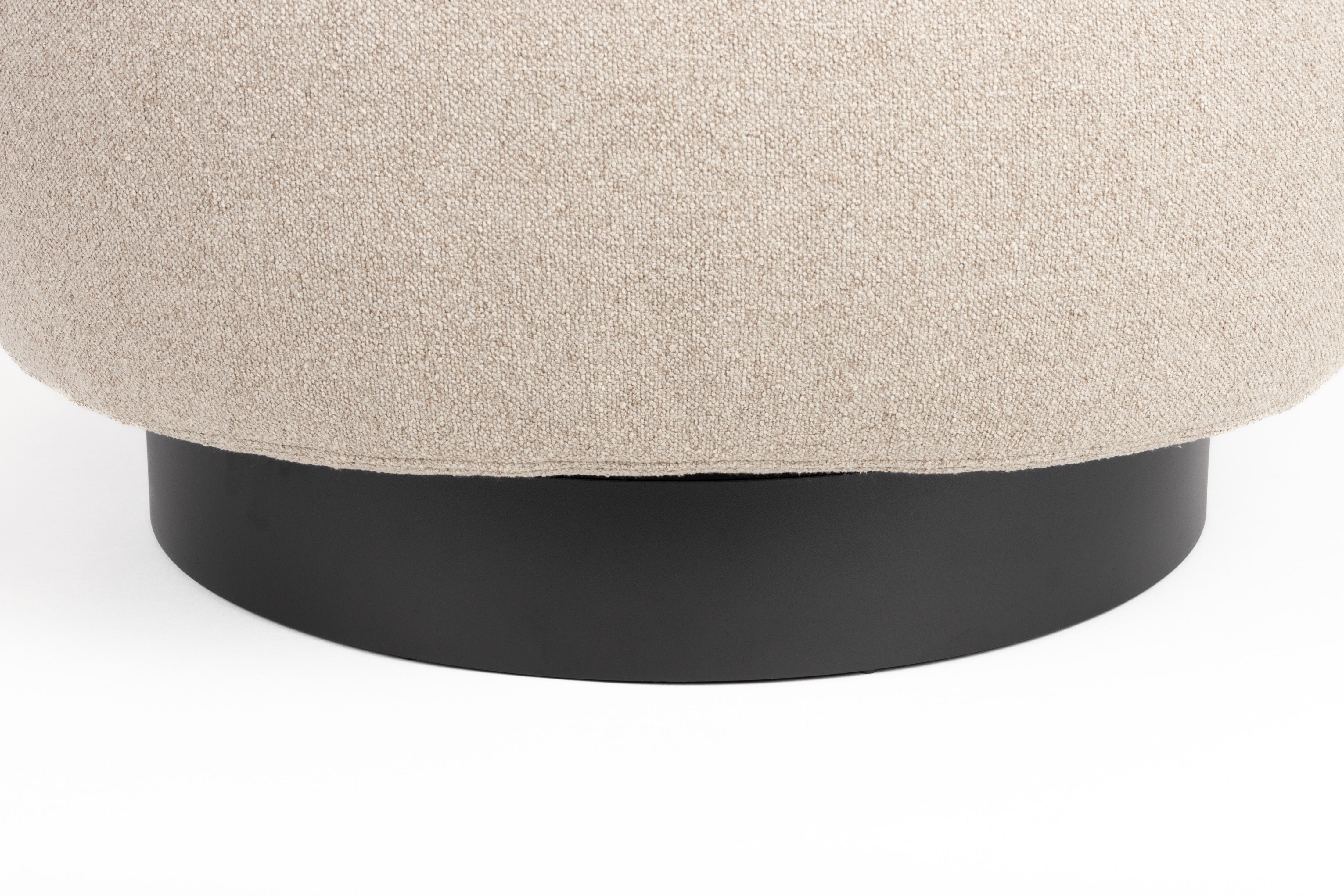 Sessel EDEN cappuccino mit schwarzem Gestell