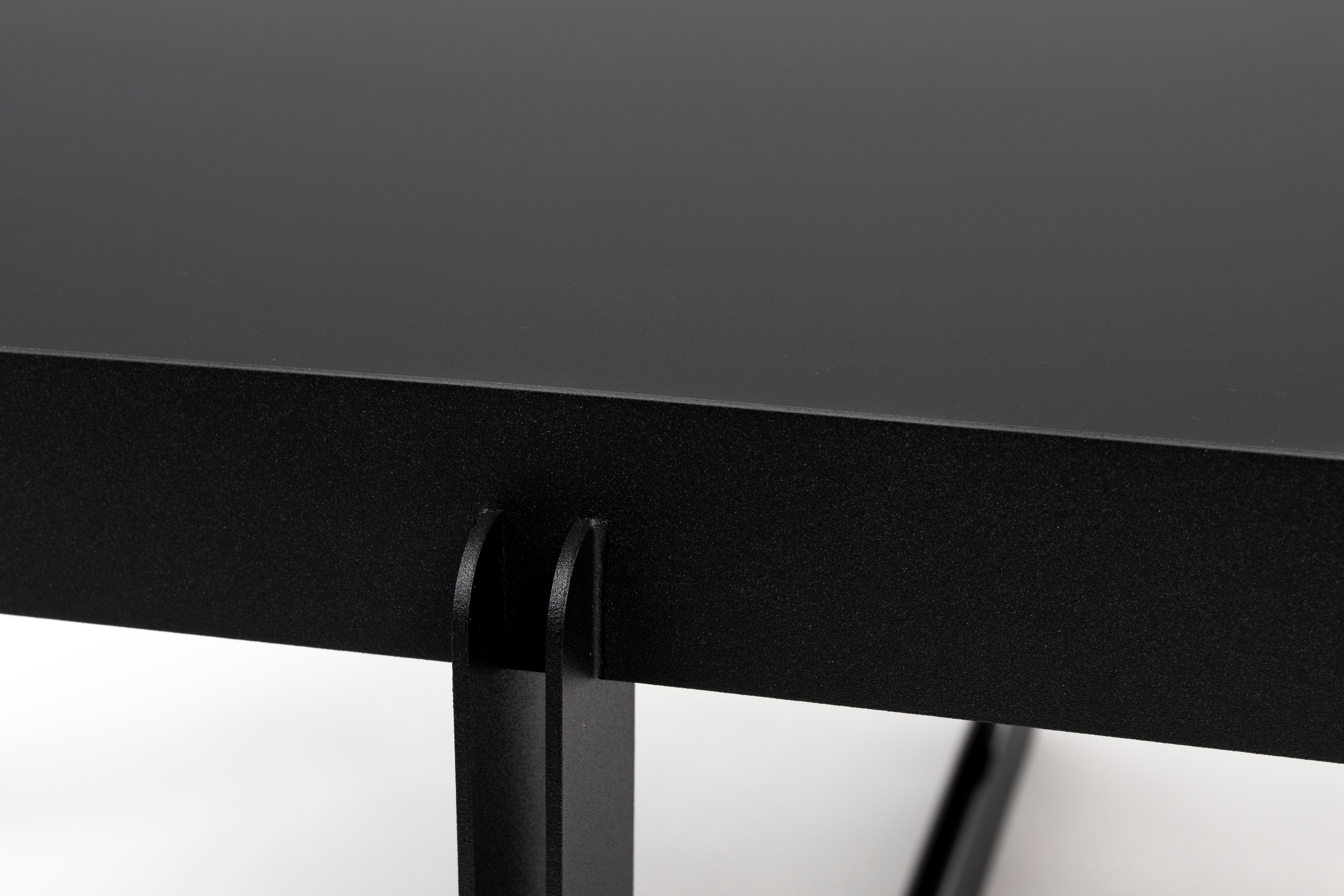 Couchtisch CENTRE OVAL schwarz