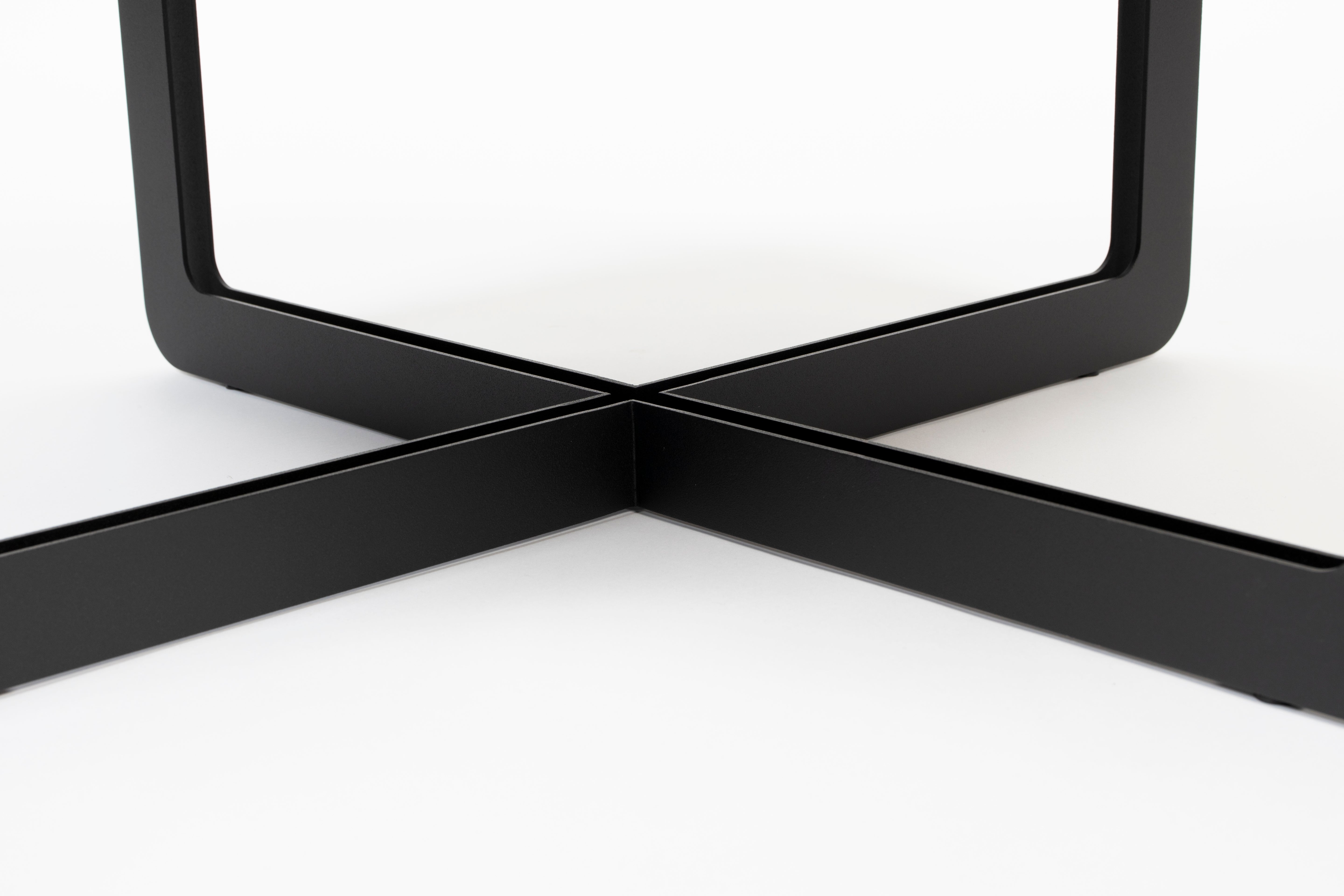 Couchtisch CENTRE ROUND schwarz