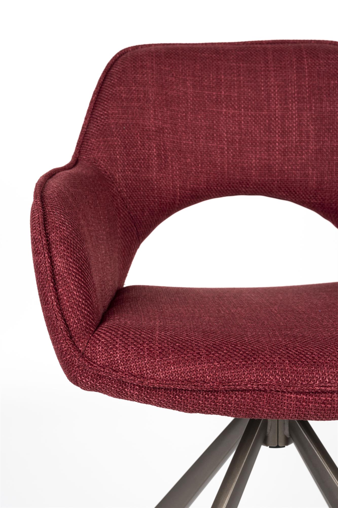TOYE chair burgundy