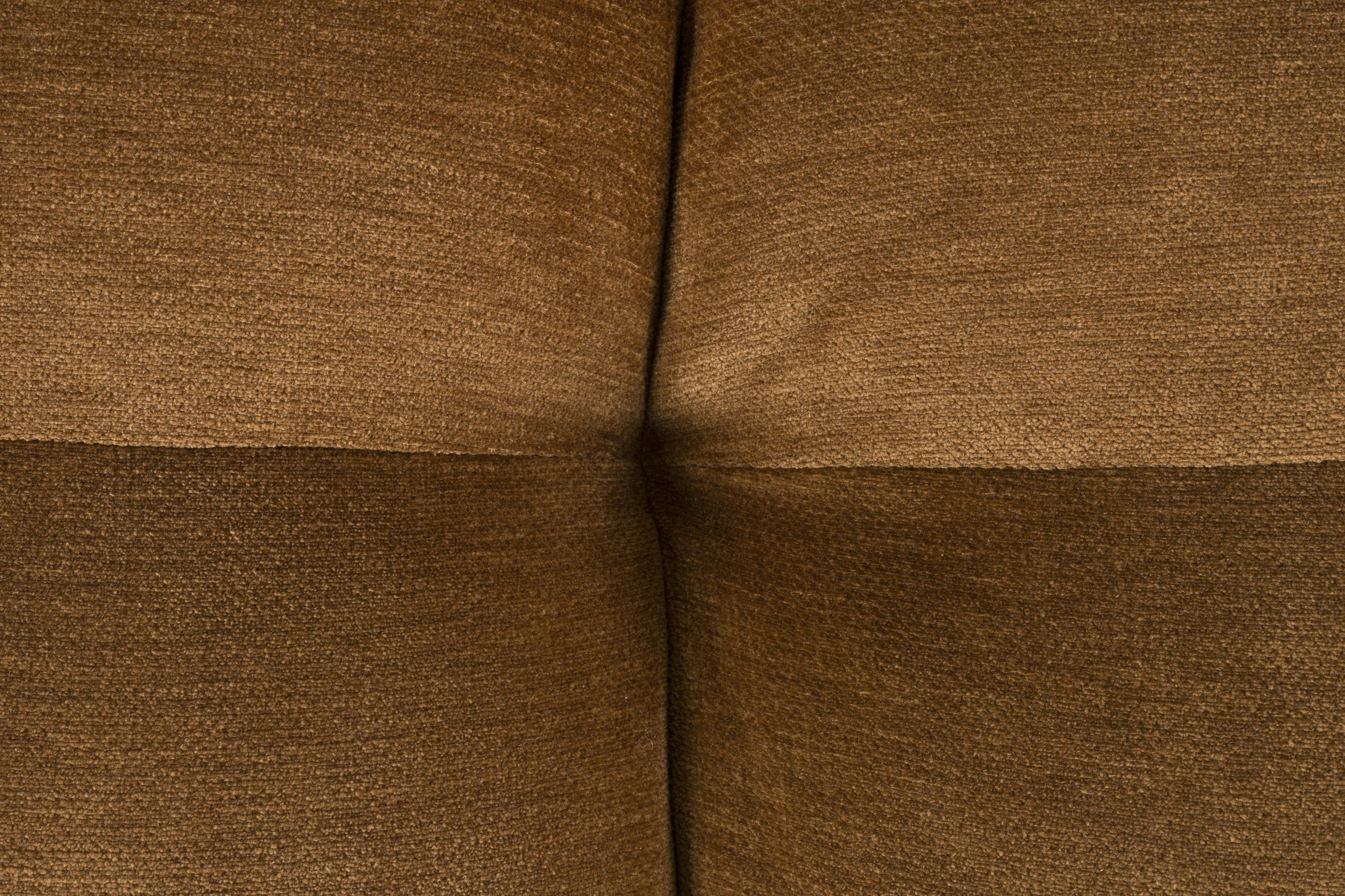 Sofa 4,5-persoons HACKMAN cognacvelours