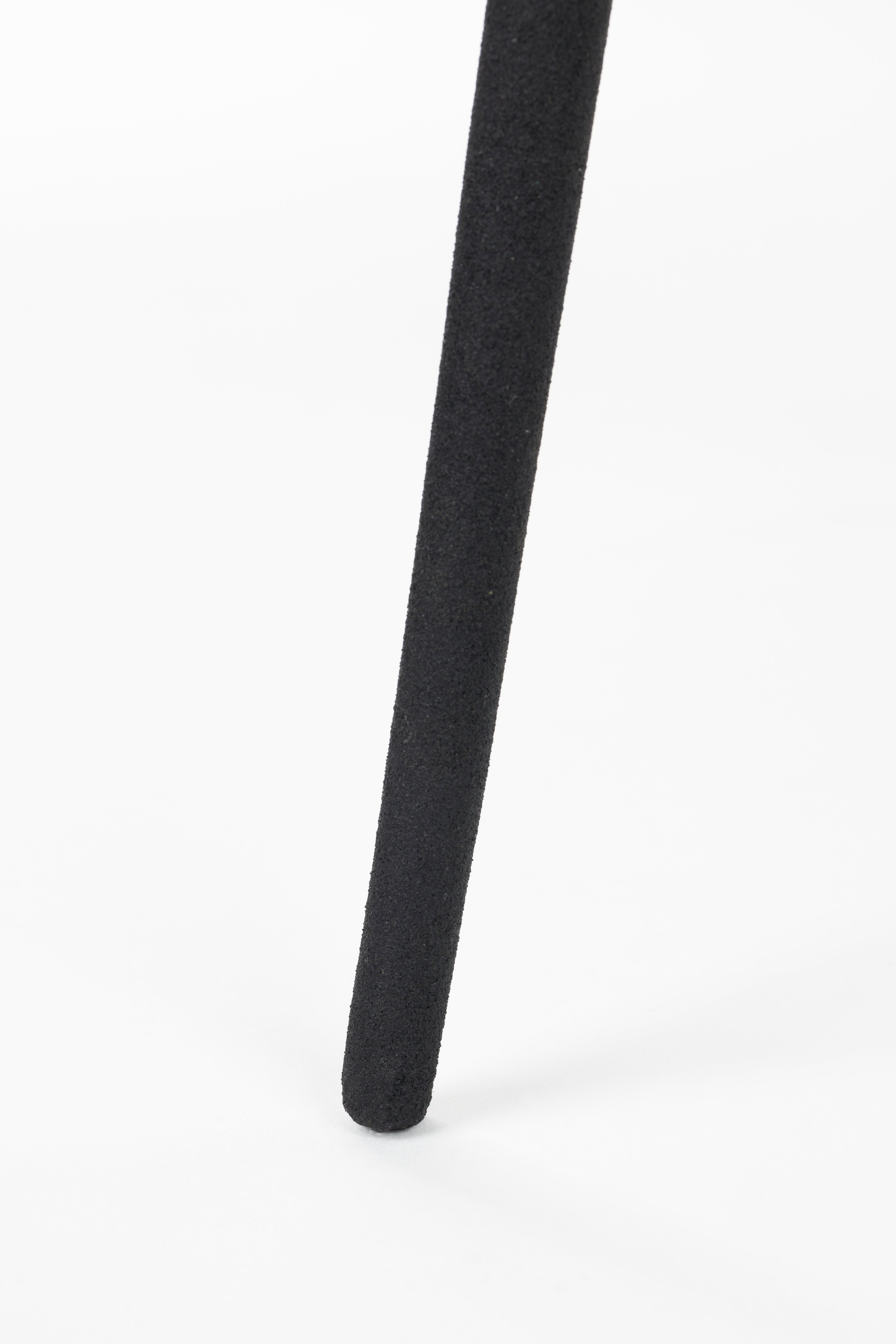 Beistelltisch KARRARA grau mit Schwarz