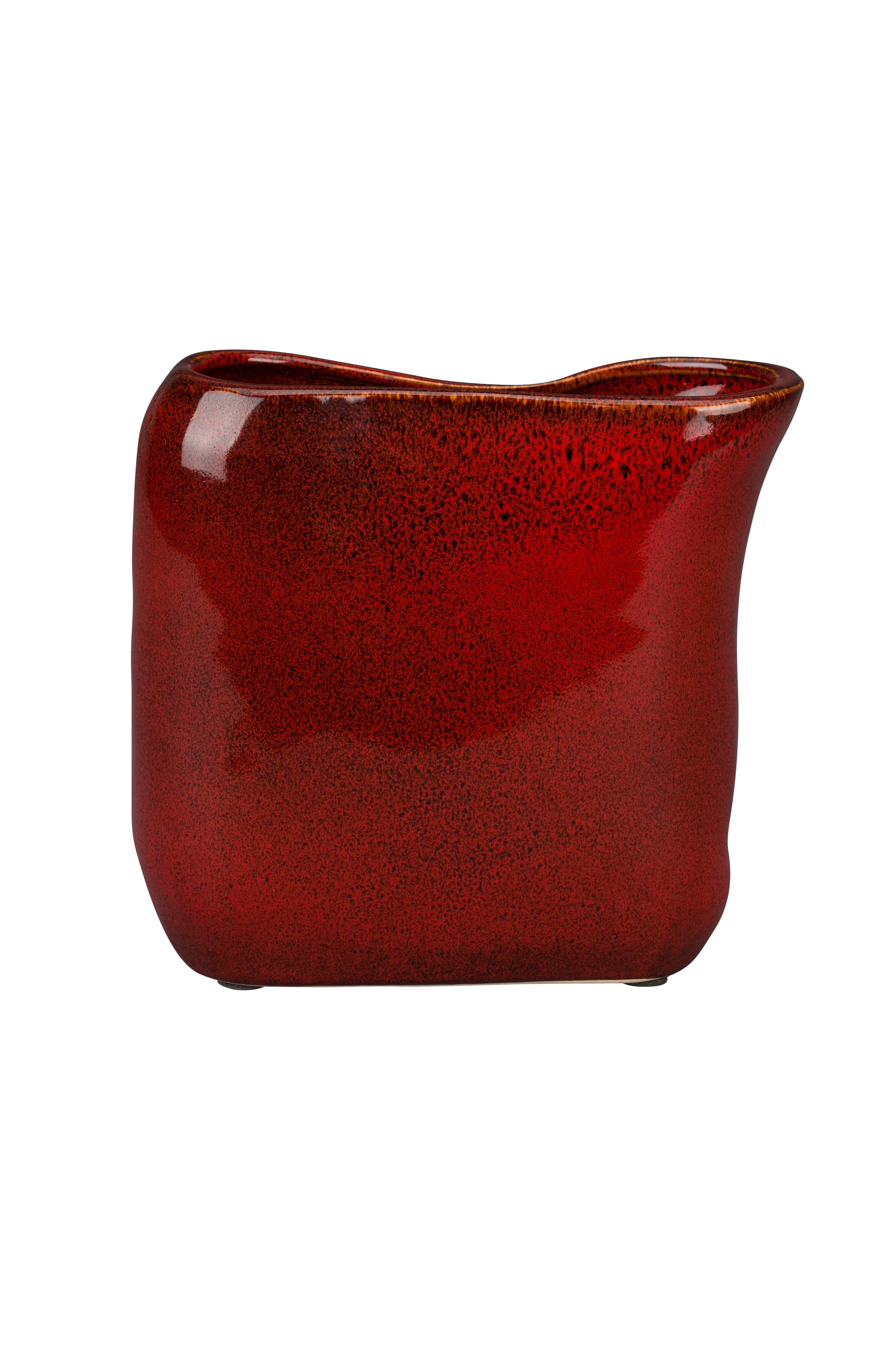 EDNA vase red