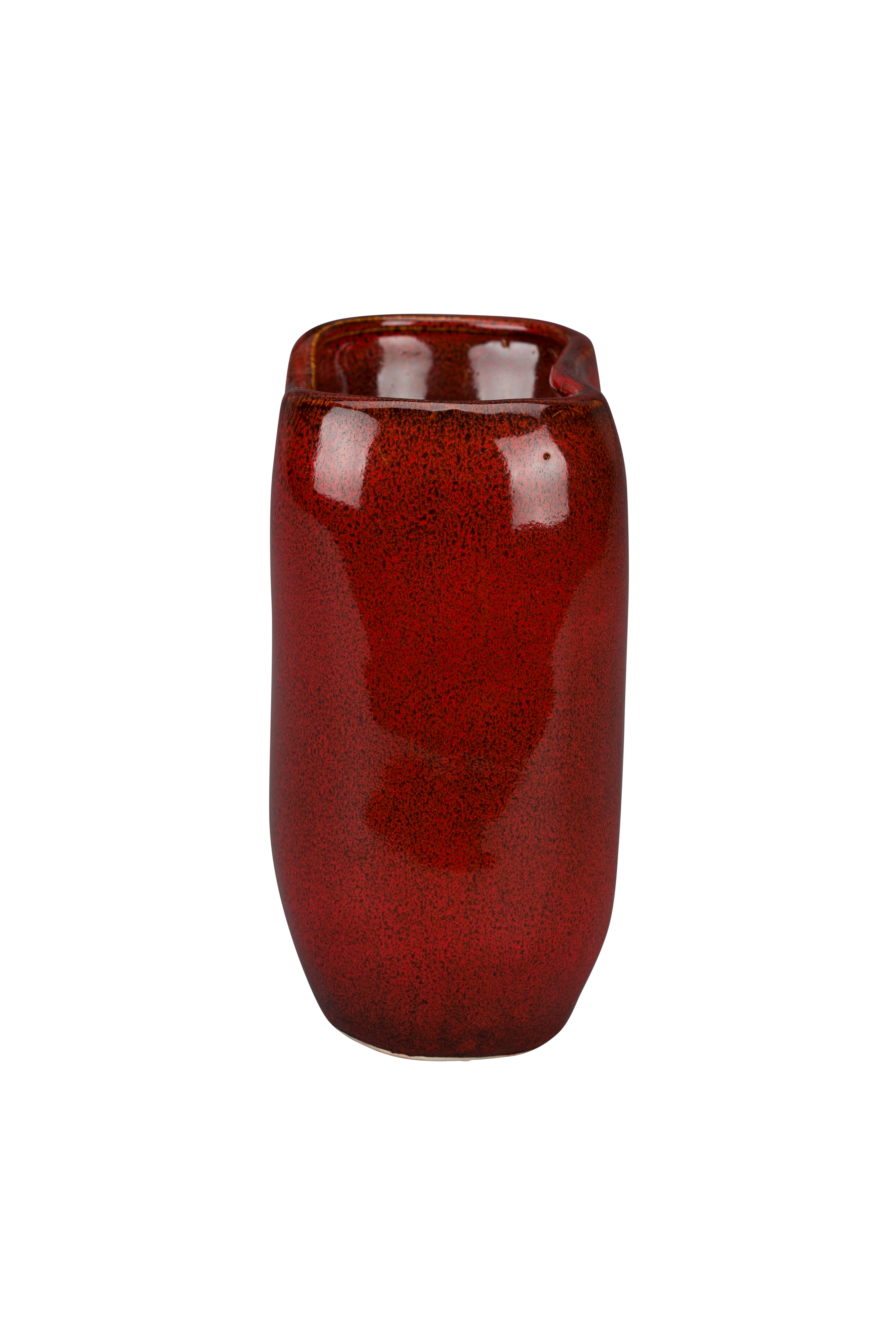 EDNA vase red