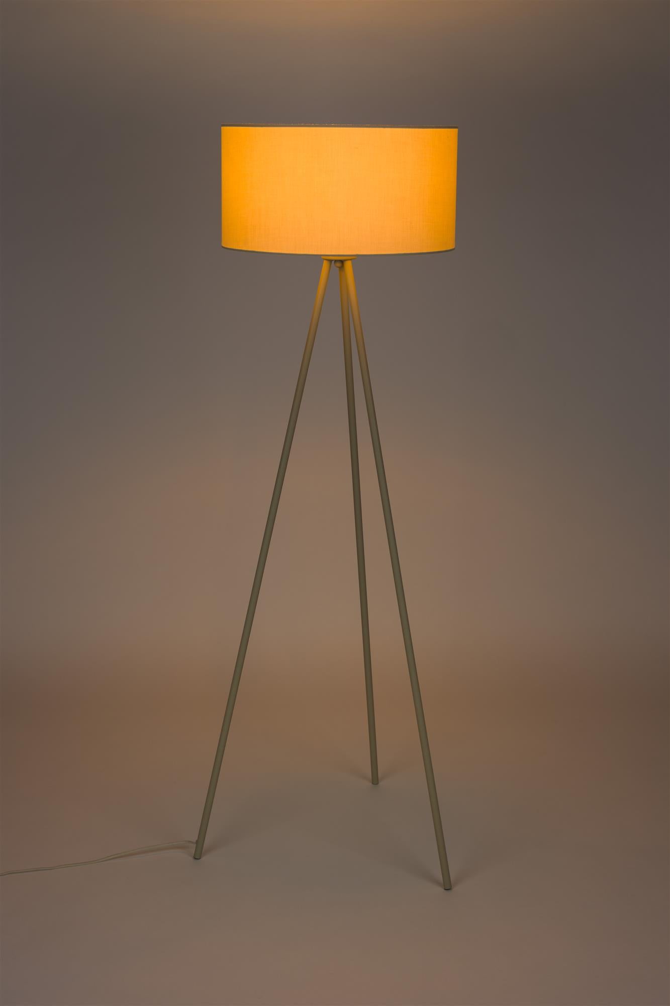 Vloerlamp drievoudig SUSIE beige