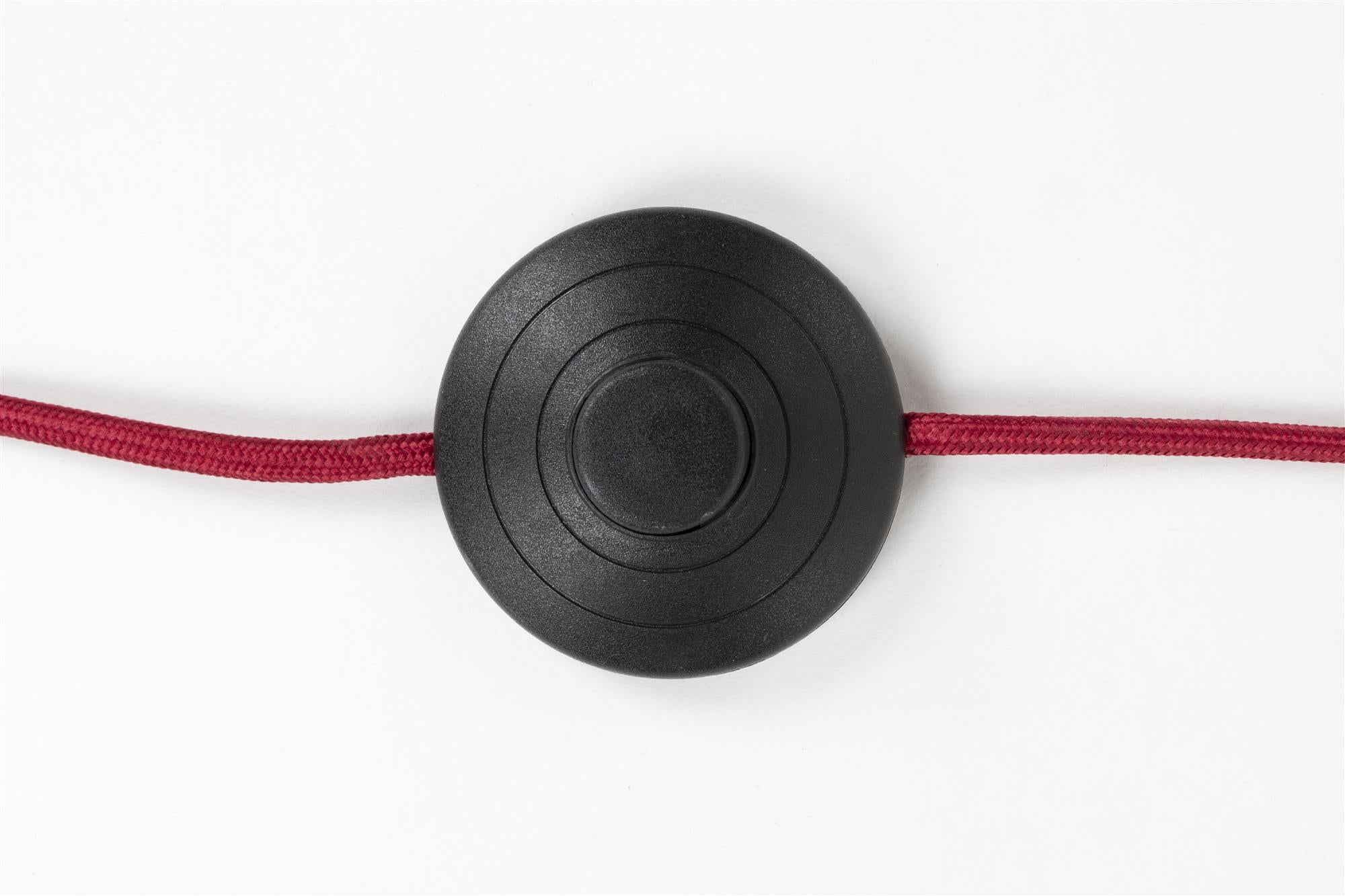 Vloerlamp drievoudig SUSIE robijnrood