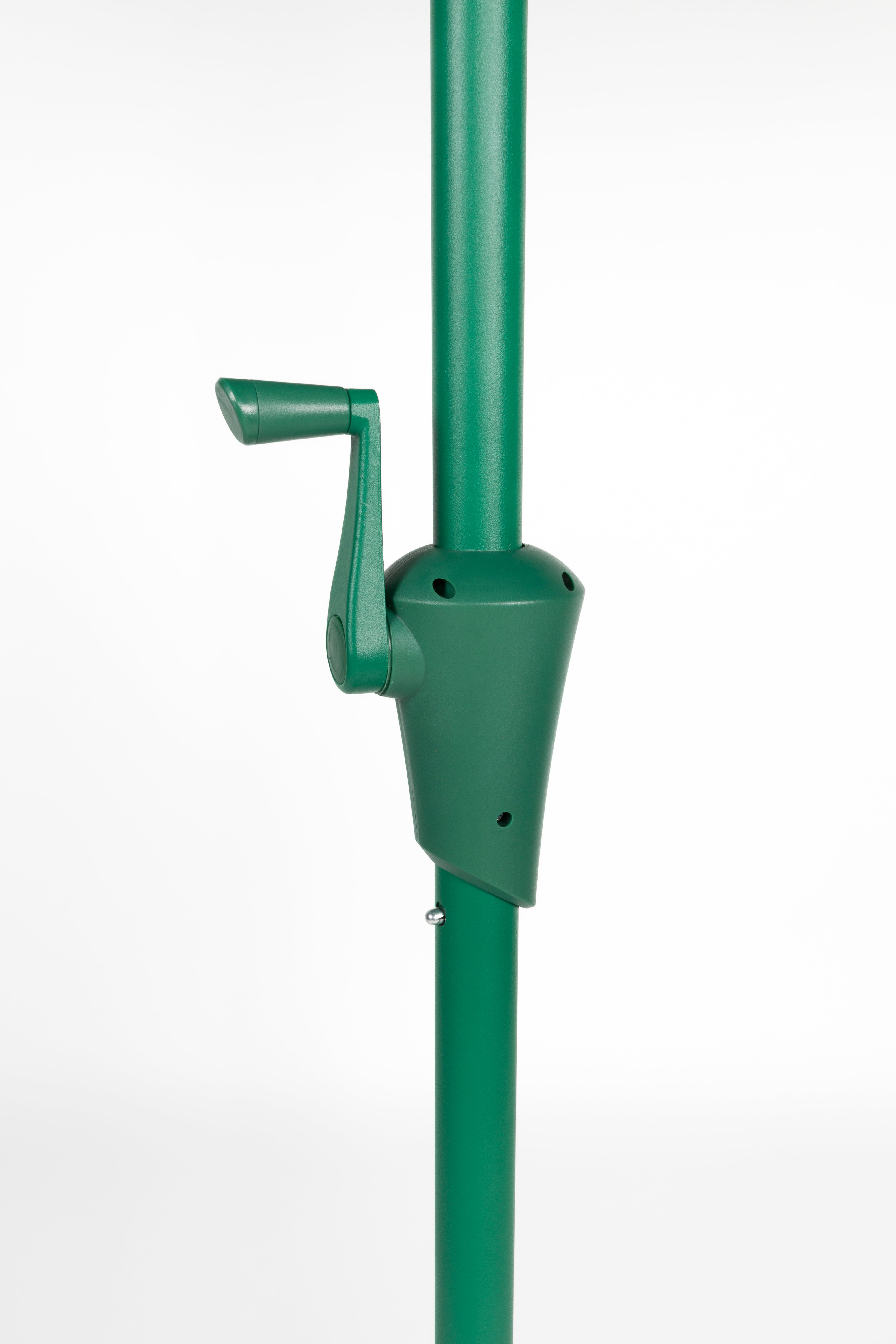 SUNSHINE green parasol with base