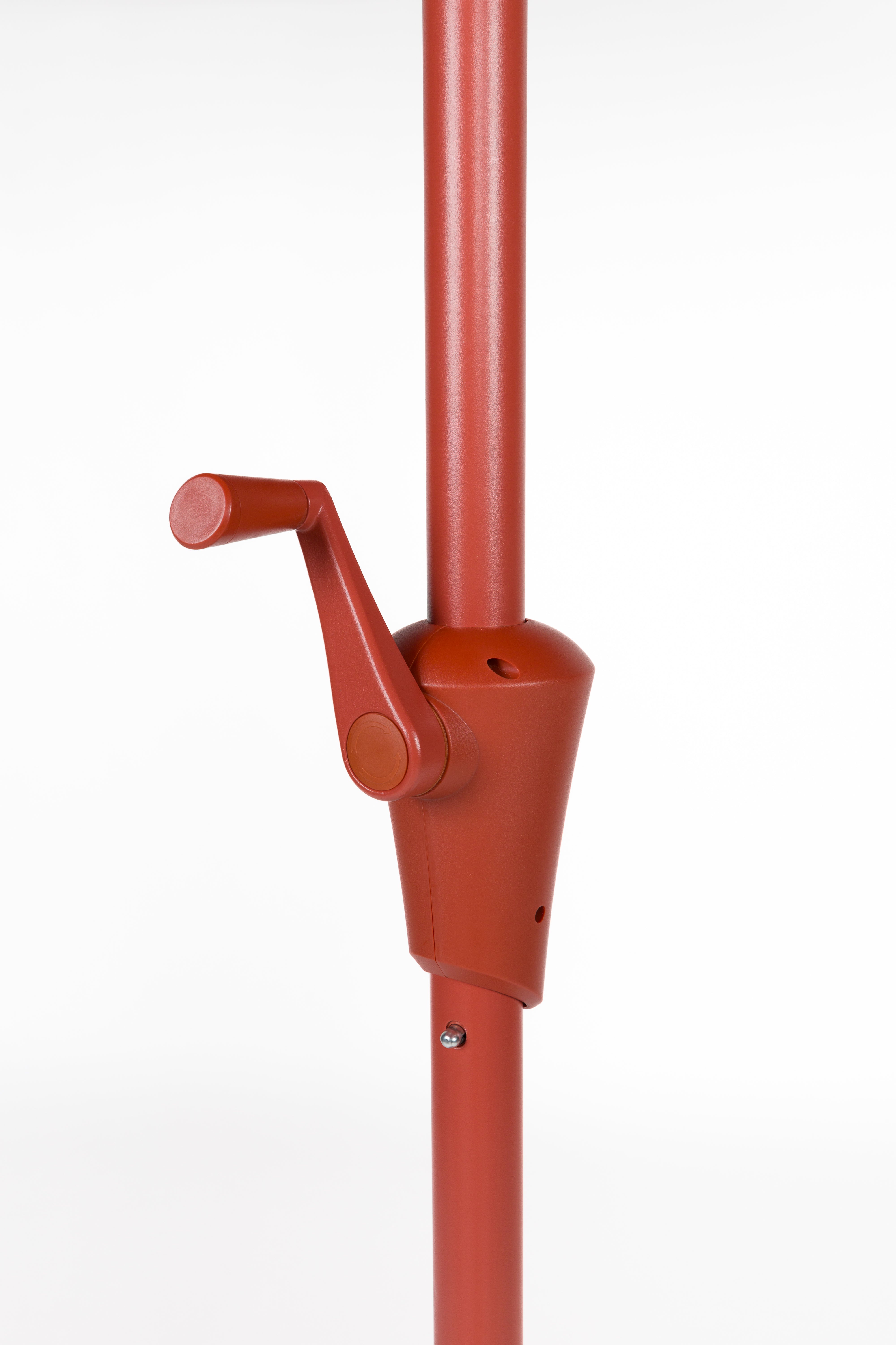 Sonnenschirm mit Fuß SUNSHINE rot