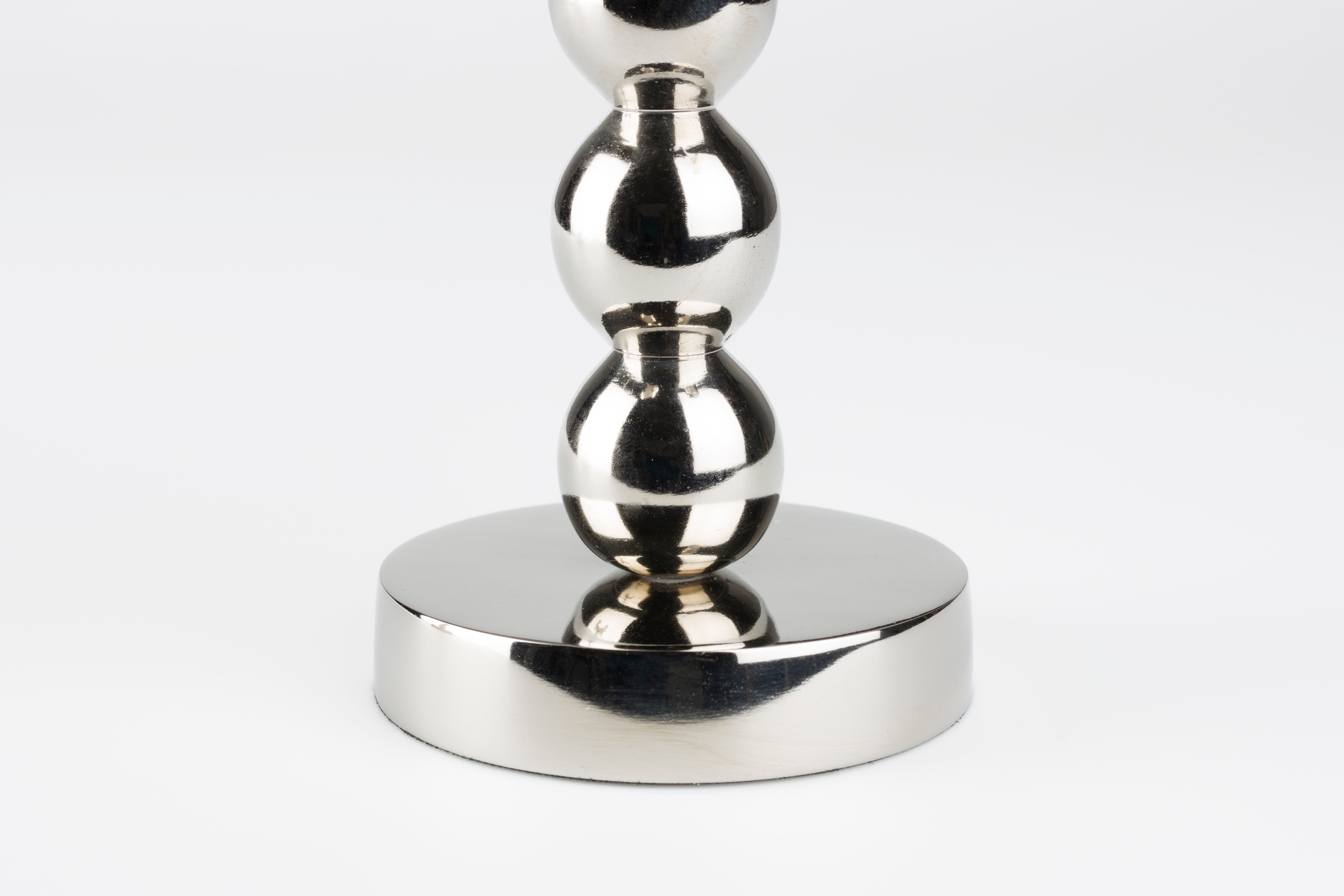 Kerzenhalter BUBBLES FOUR silber