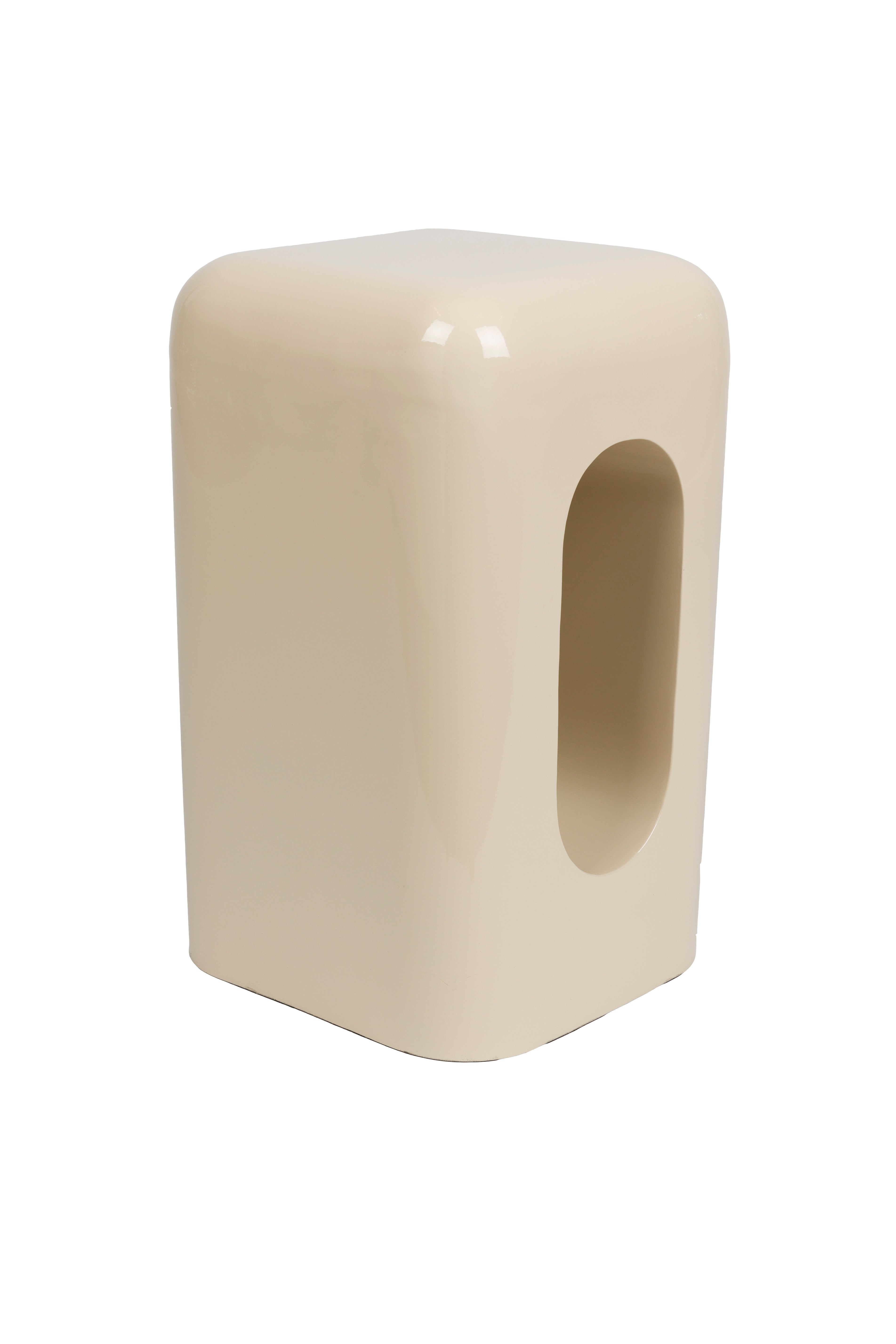 Beige bijzettafel CREEK