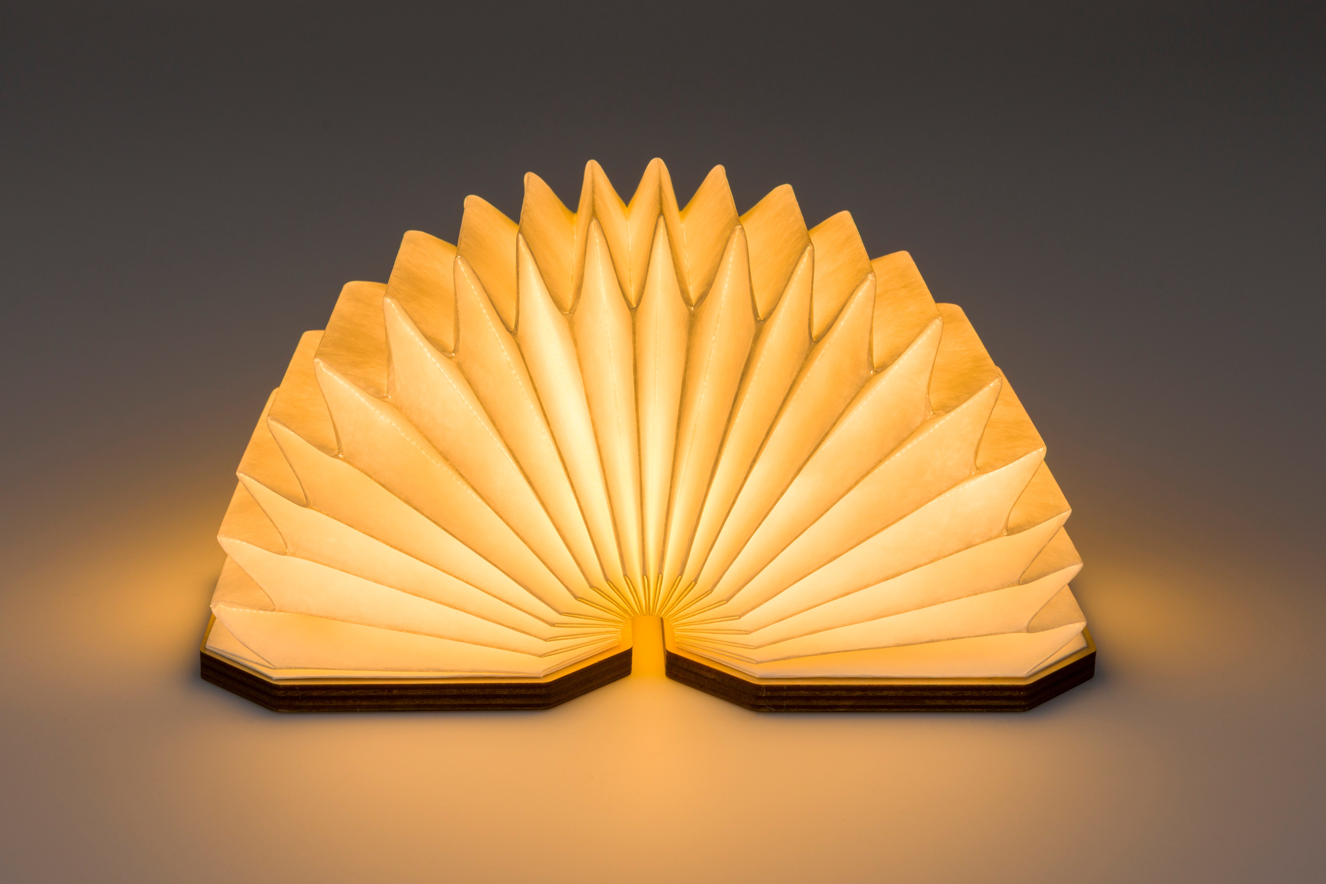 Tragbare Lampe CAKE fornir orzechowy z białym