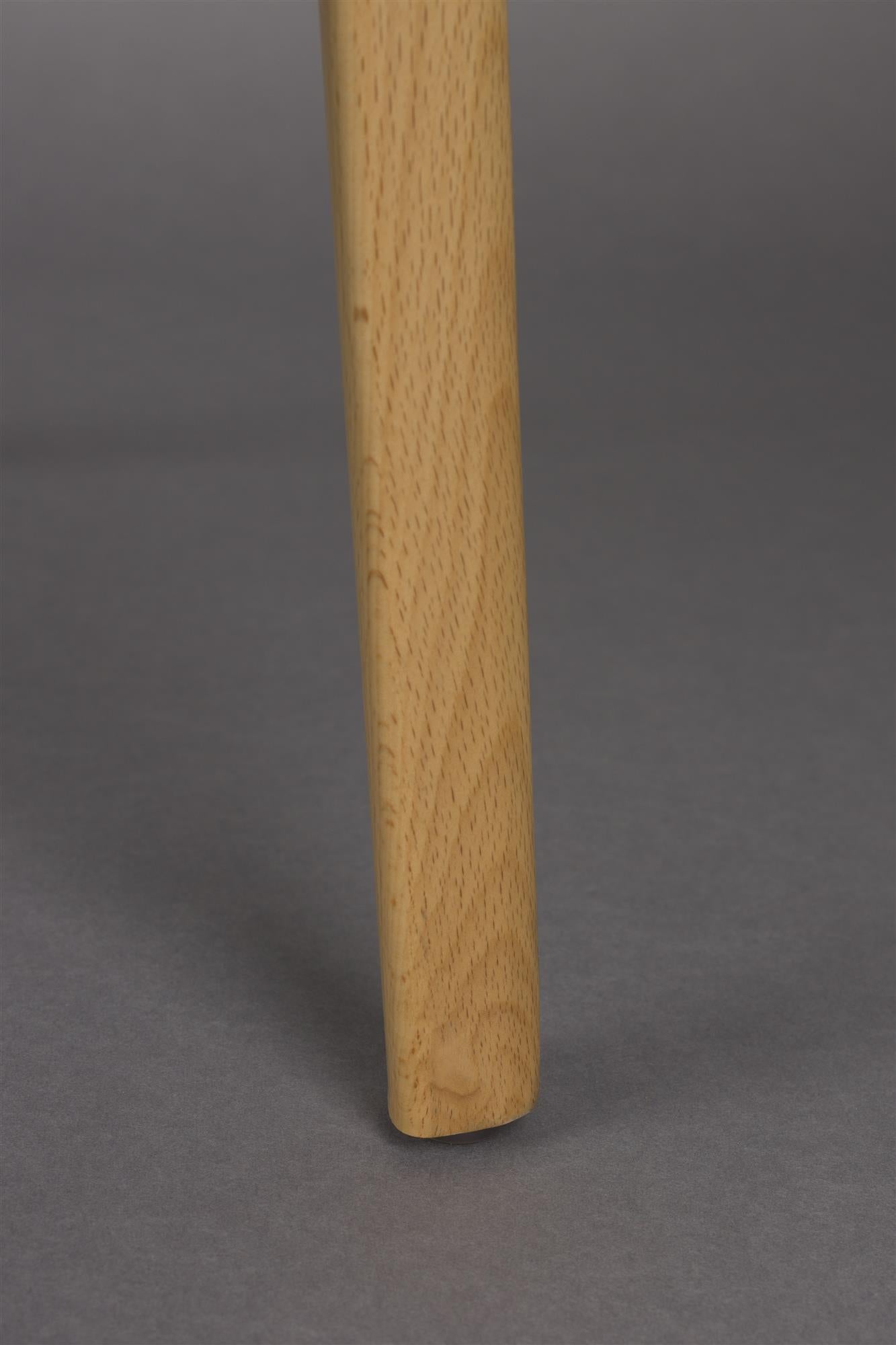 Stuhl BABINGTON braun mit Holzgestell