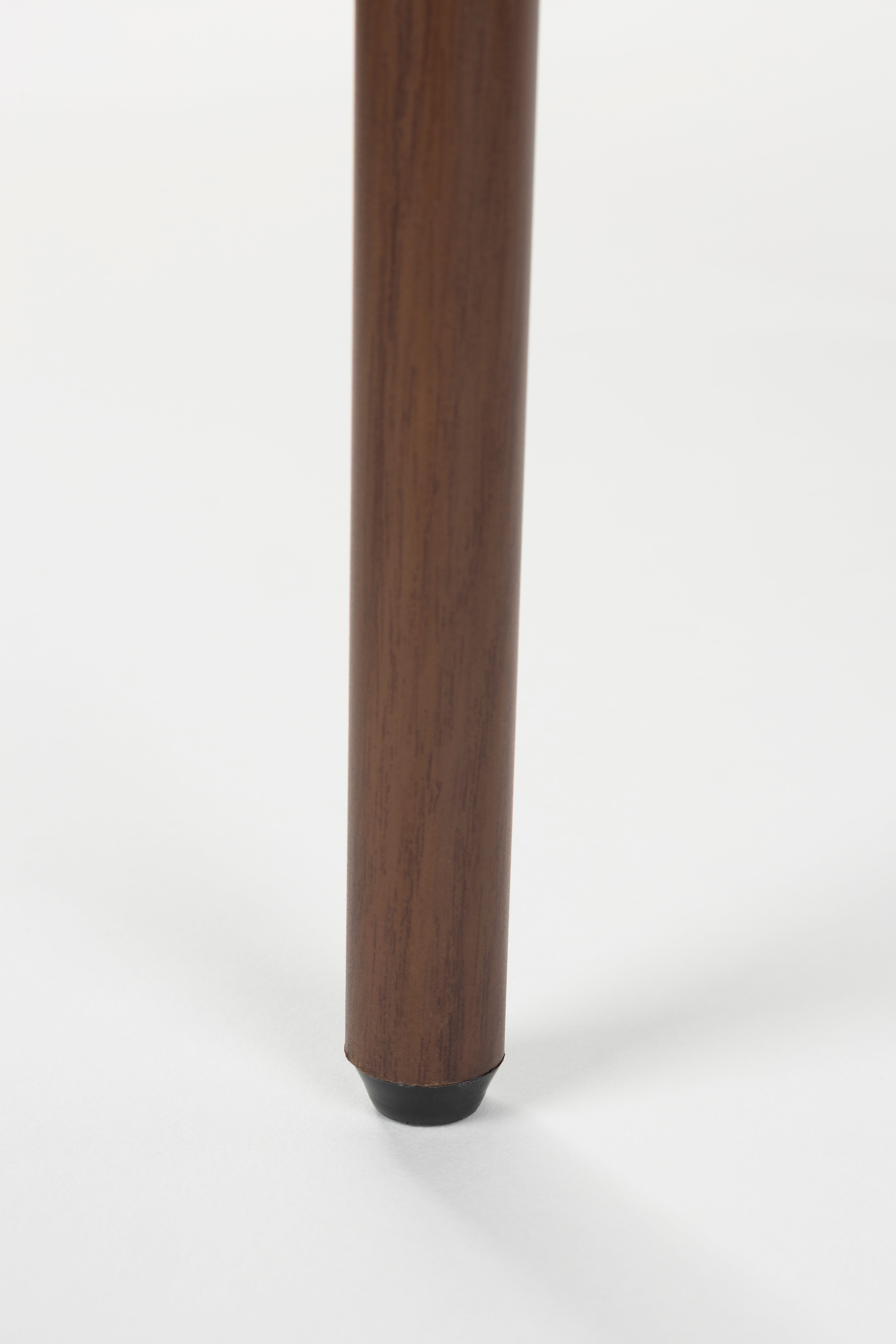 Stoel CLAES groen met een bruine basis