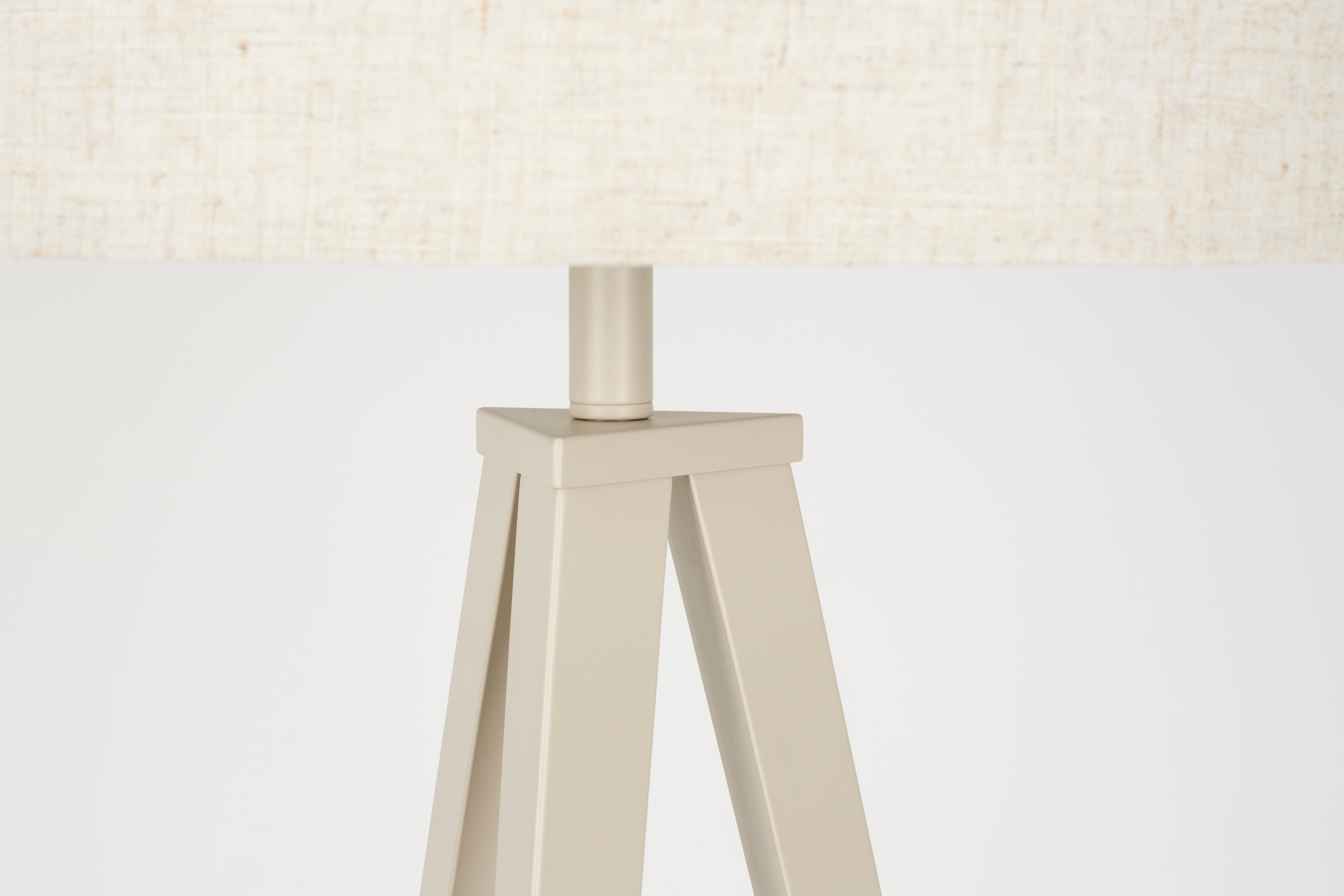 Vloerlamp TRIPOD beige drievoudig