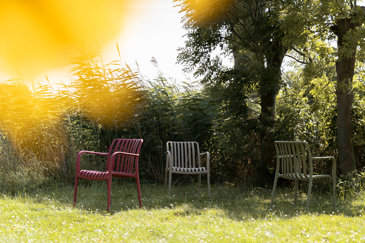 Tuinstoel AMAE rood