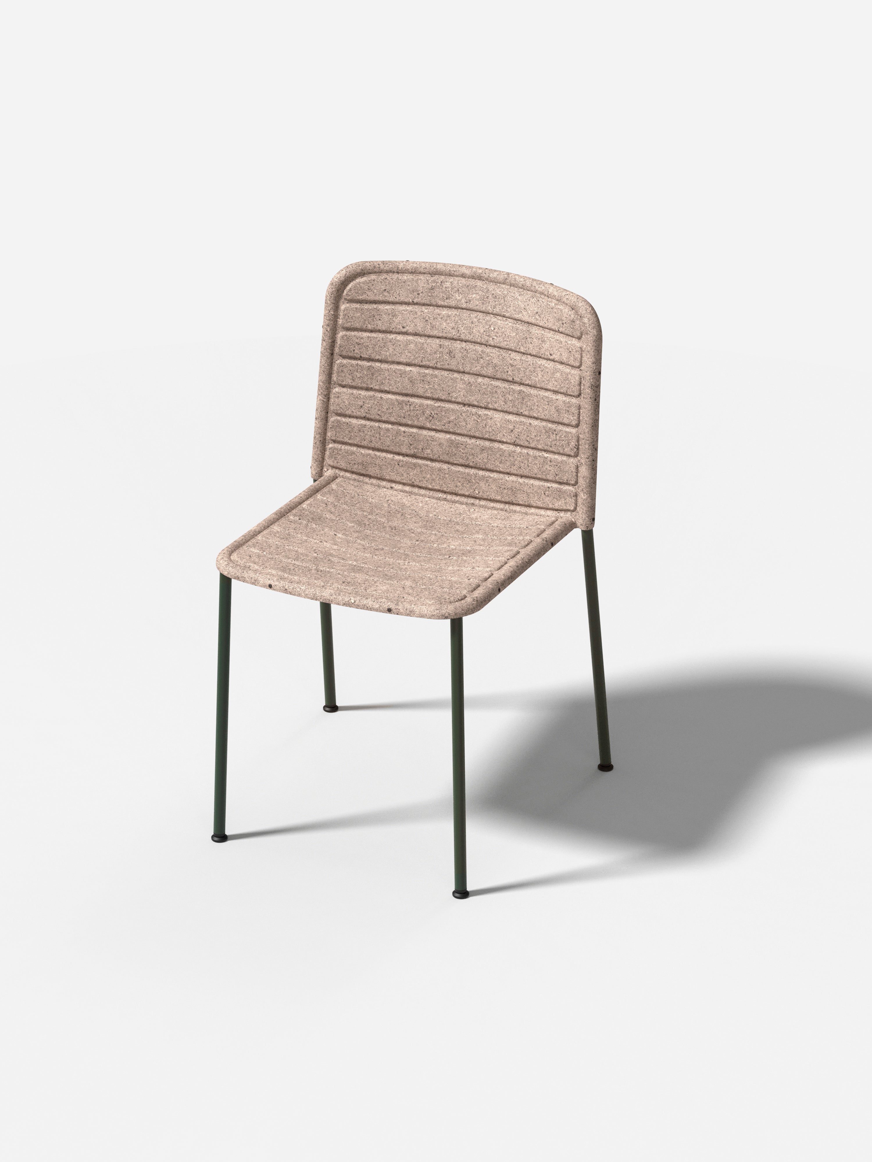 Stuhl FLAX STACKER braun