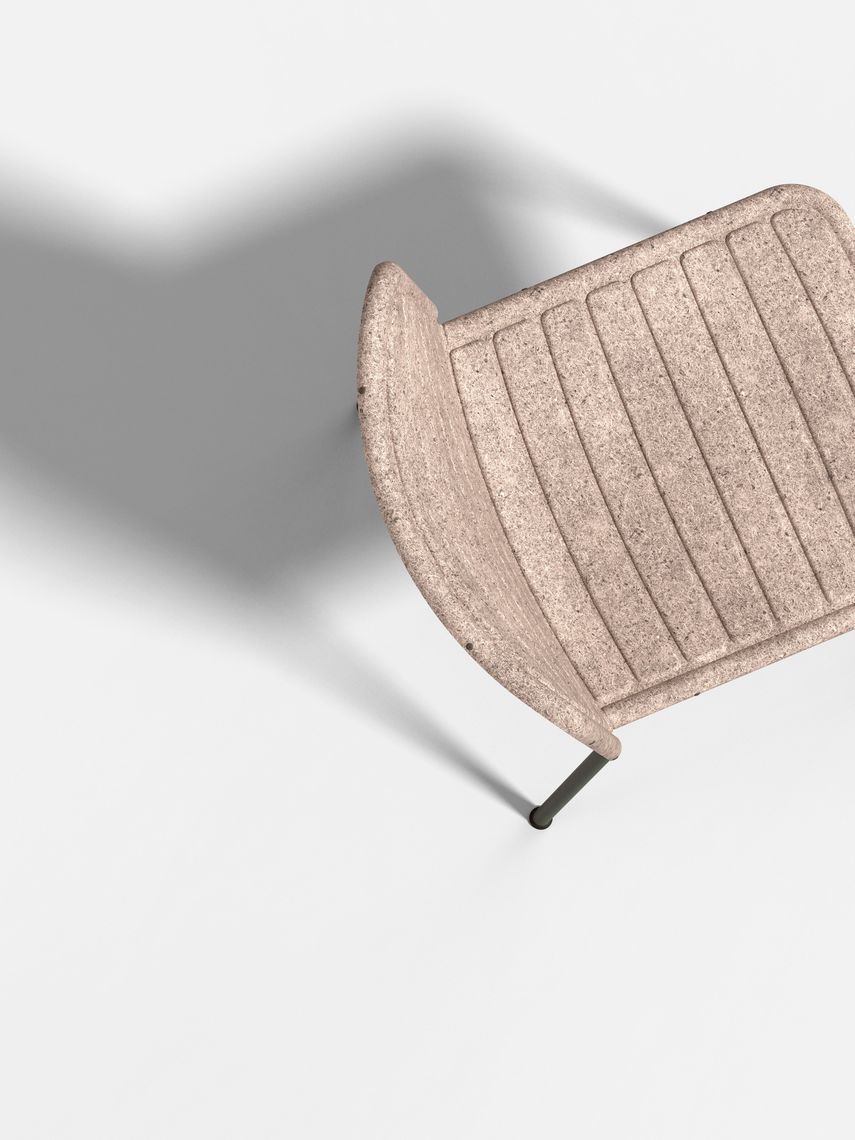 Stuhl FLAX STACKER braun