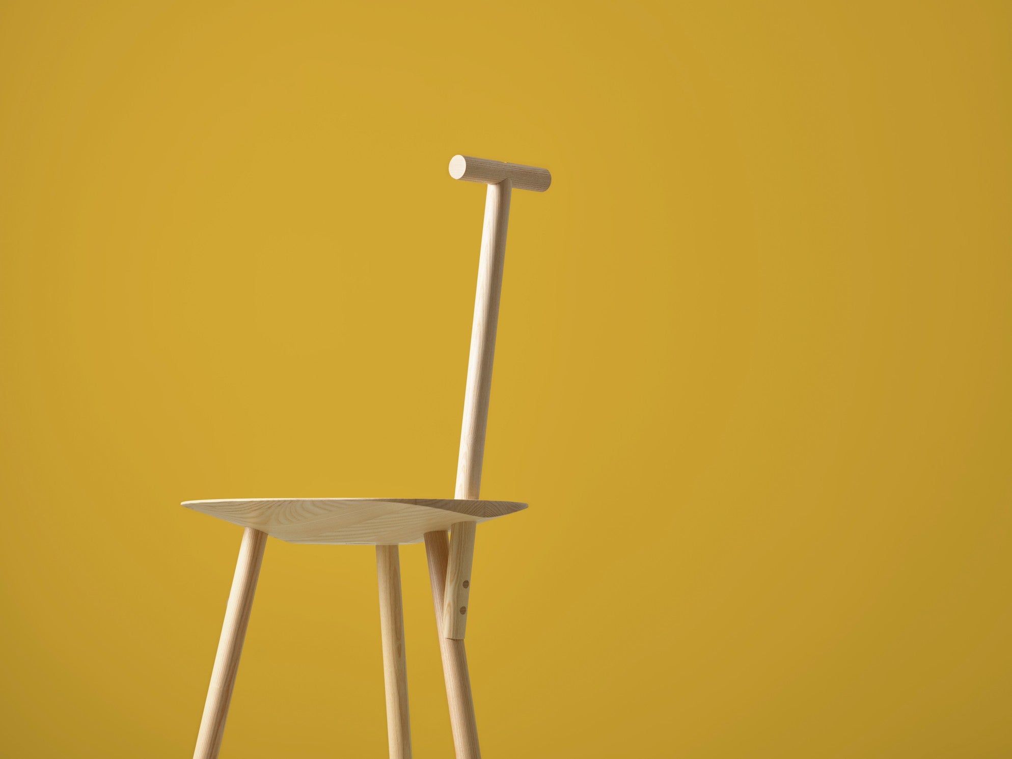 Stuhl SPADE aus Eschenholz