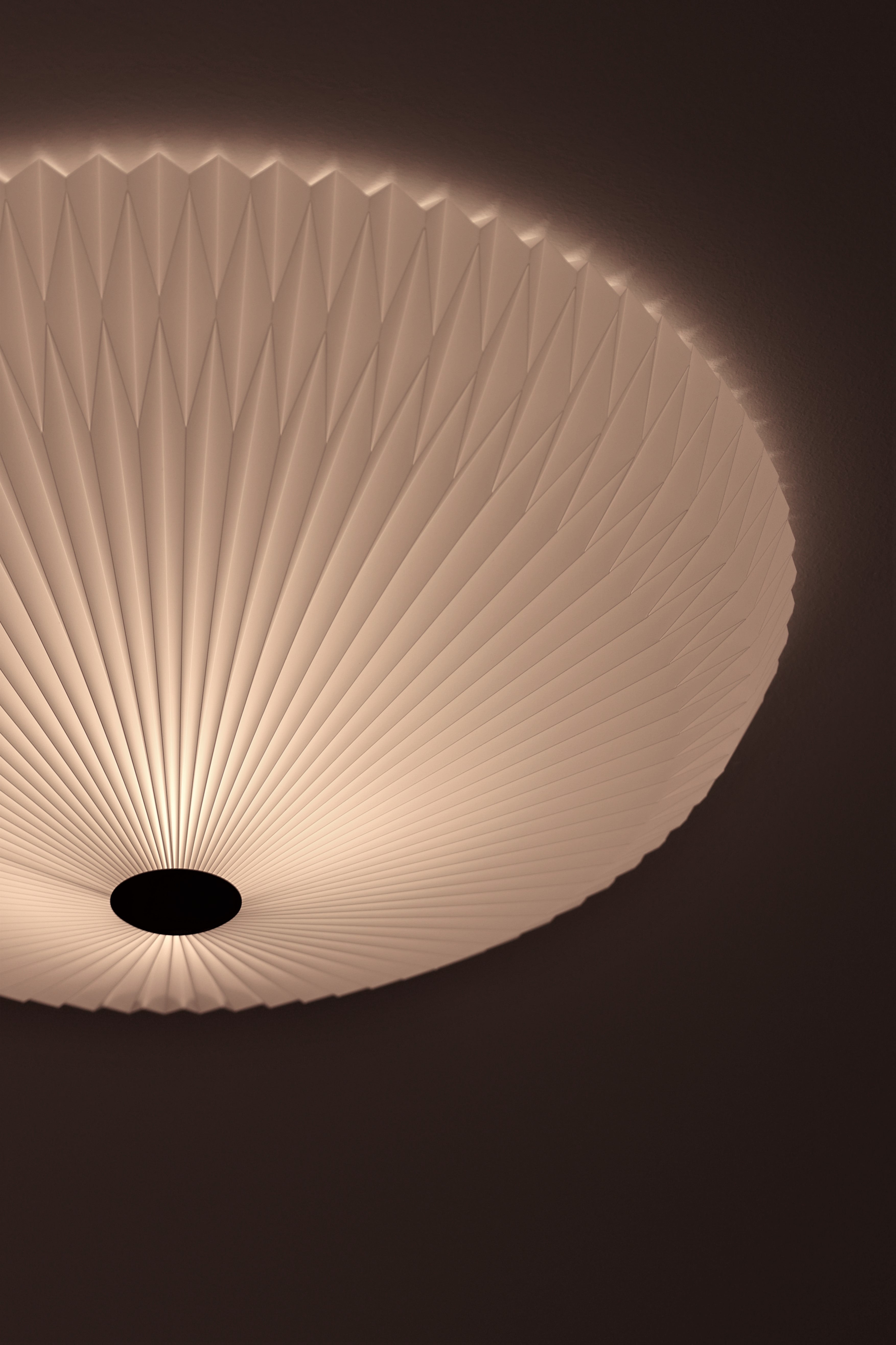 Wandlamp MODEL 23 wit met goud