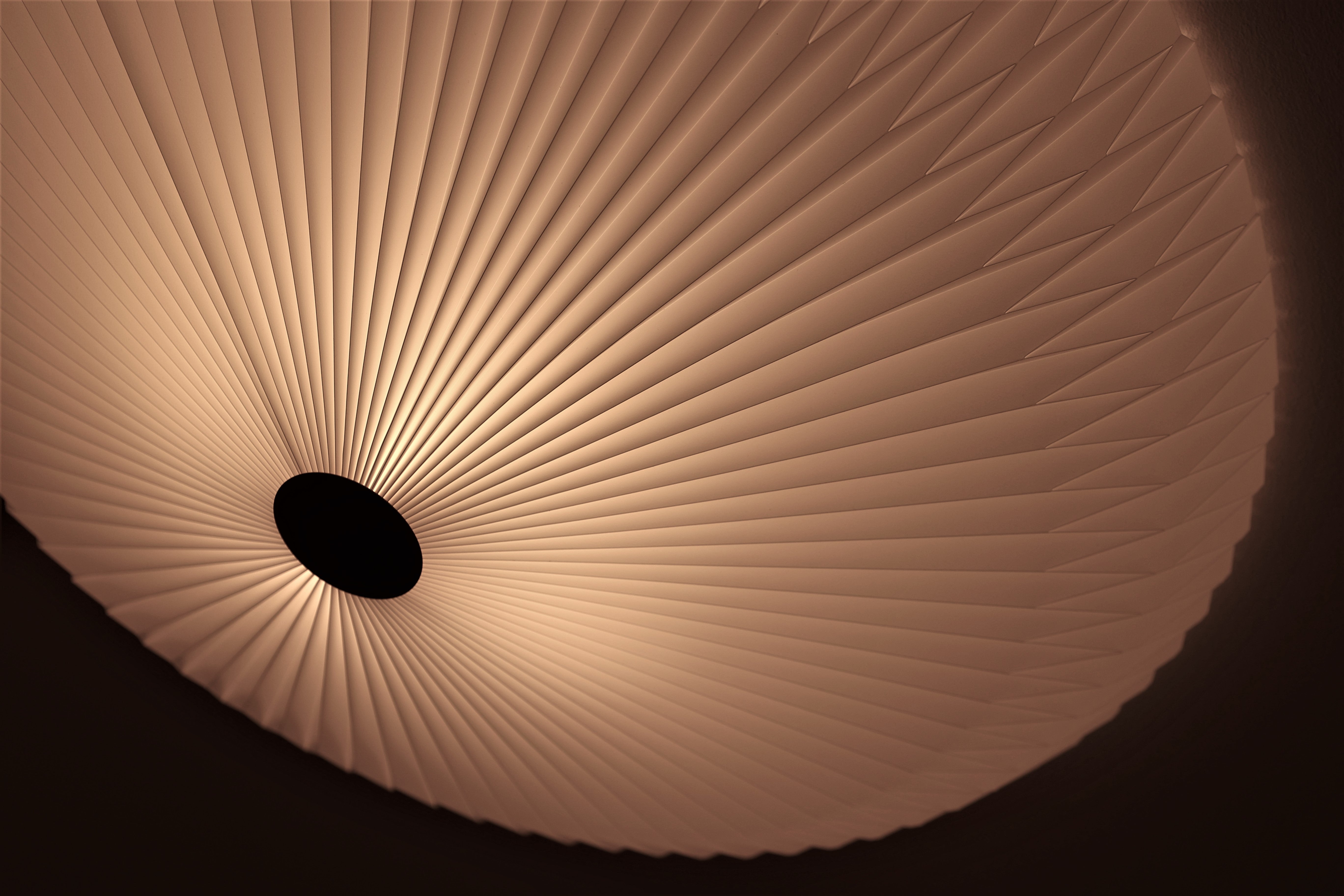 Ceiling MODEL 23 white with brass