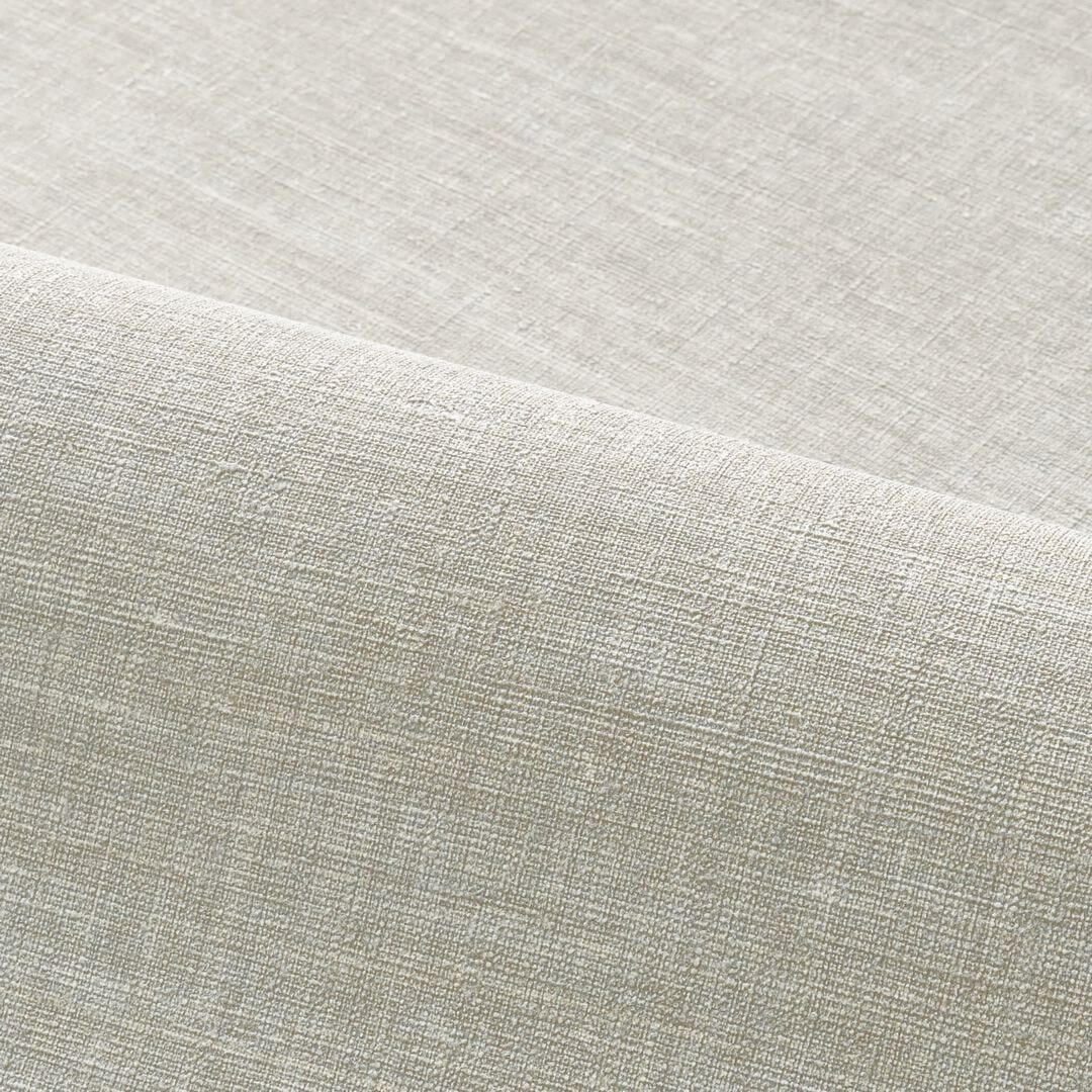 Structural wallpaper resembling linen canvas SHINOK - MASTIC dark beige