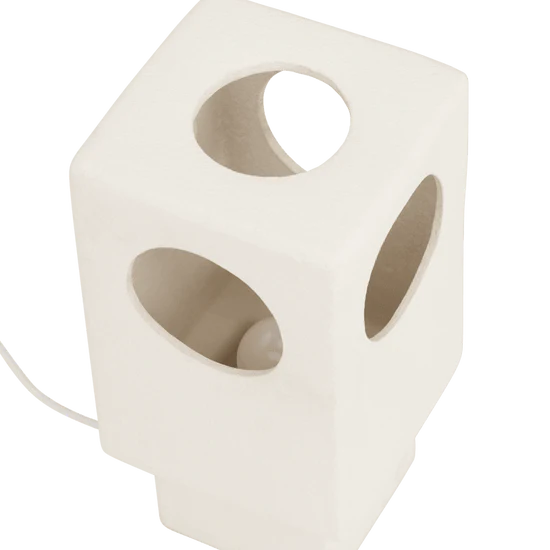 Lycka White Kamionka table lamp