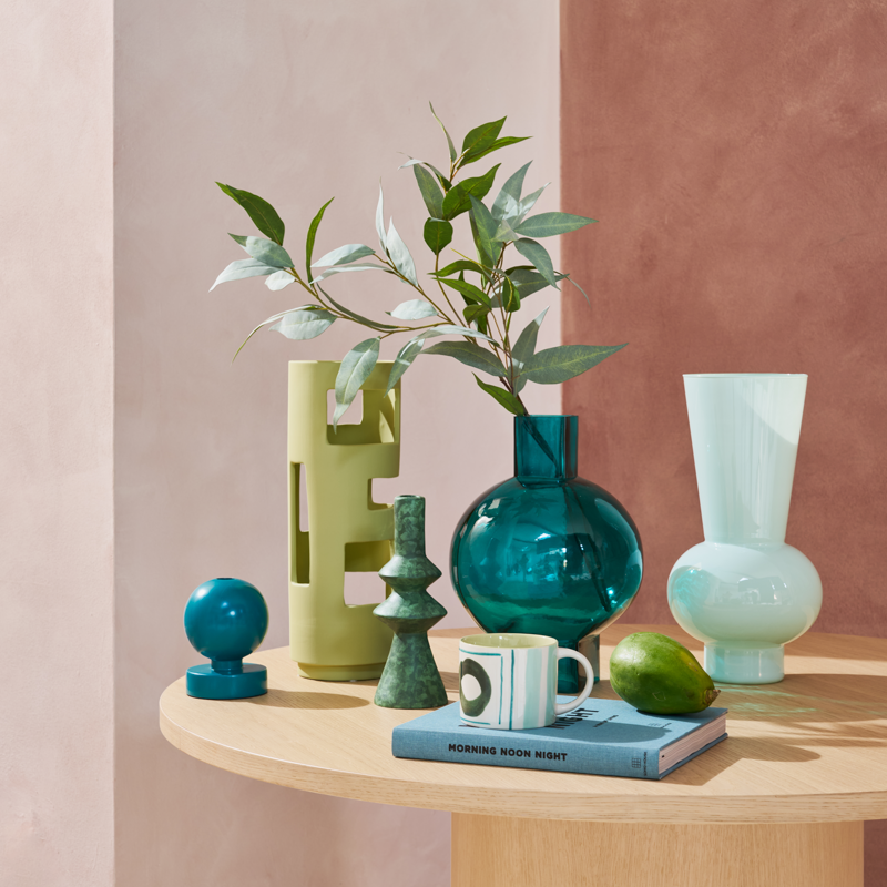 LUDICO Table lamp Green Ceramics