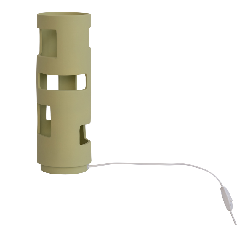 LUDICO Table lamp Green Ceramics