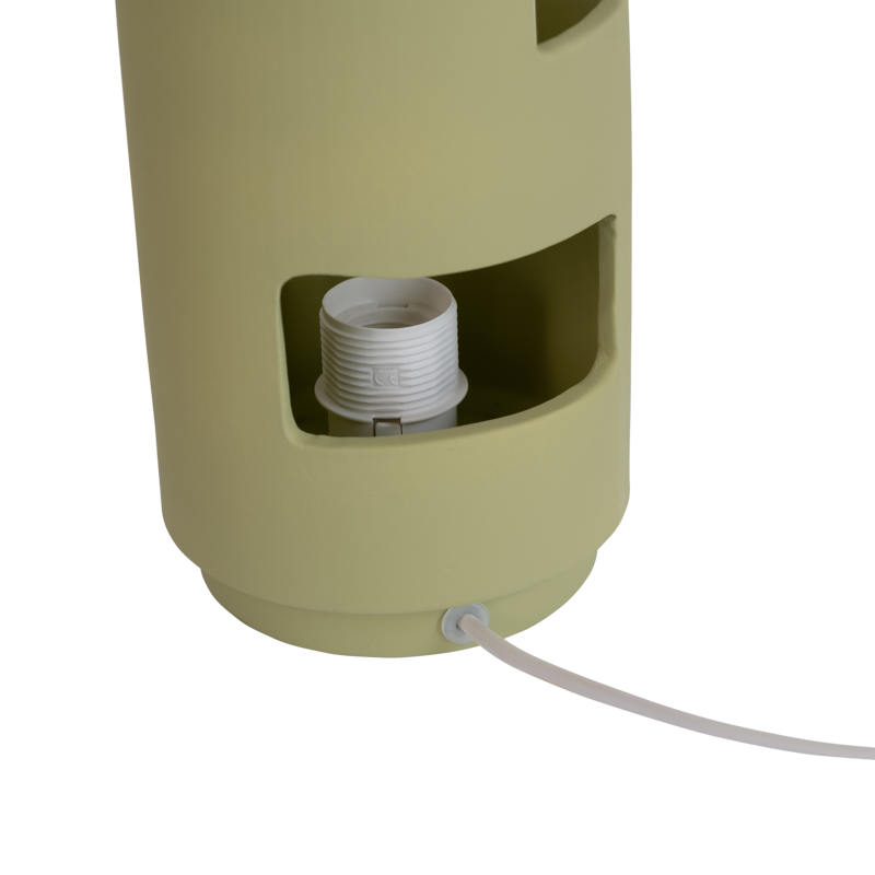 LUDICO Table lamp Green Ceramics
