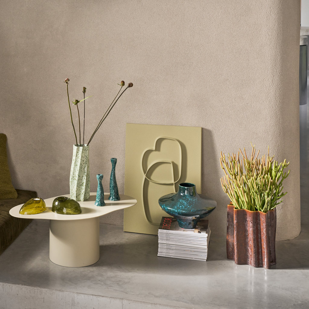 Donica RIFF brązowa ceramika