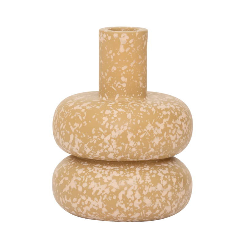 Kerzenhalter ZODY beige Keramik