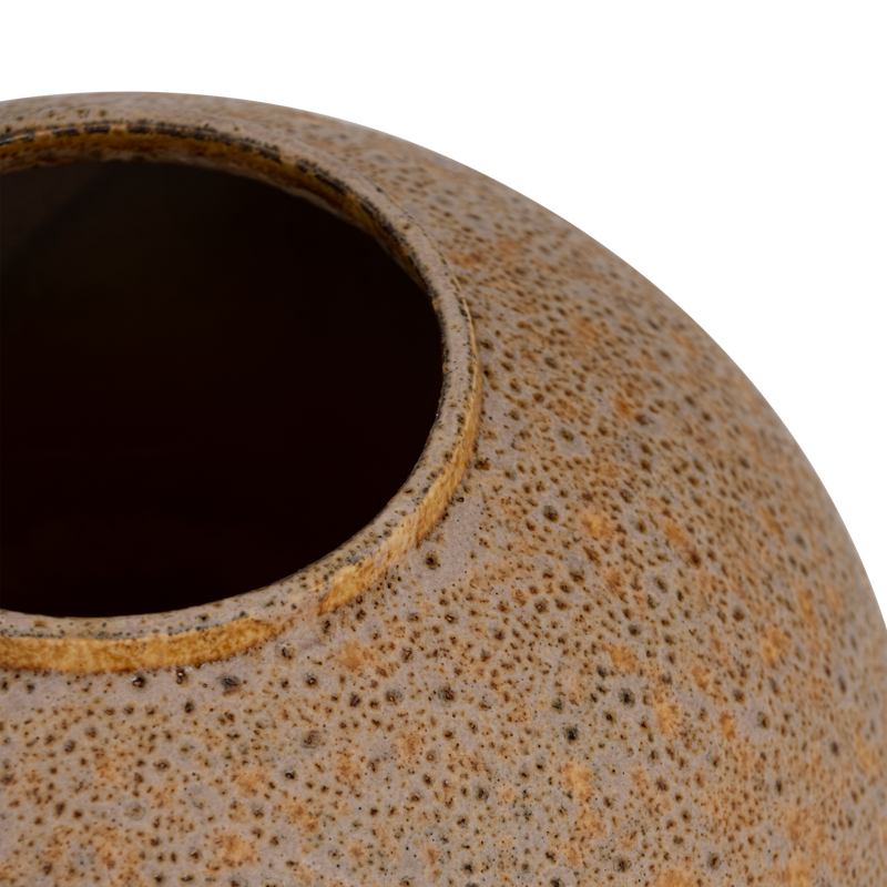 Wazon ceramiczny AMANZI brązowy – szkło, Urban Nature Culture