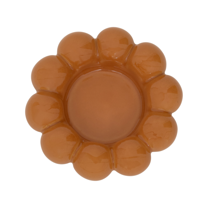TALON Orange Candle Holder