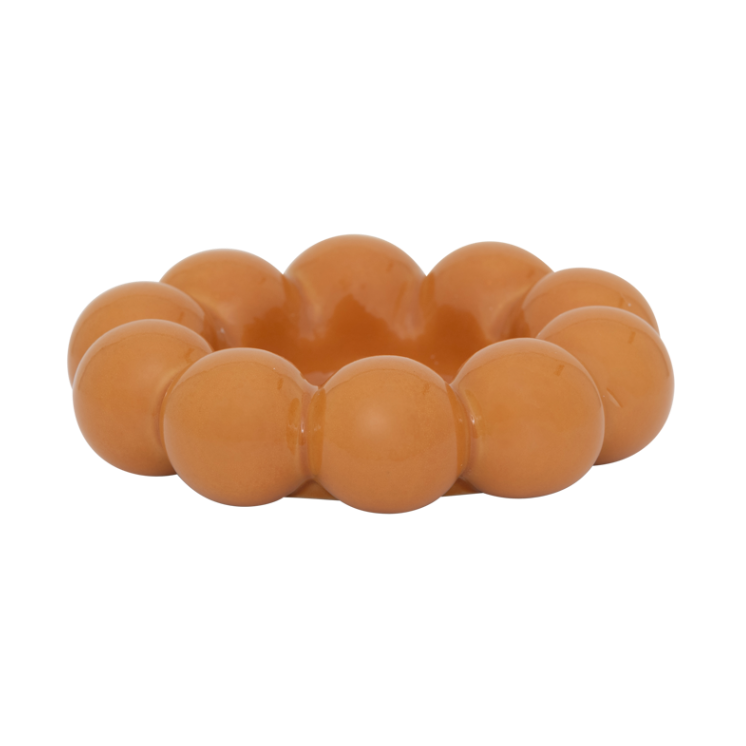 TALON Orange Candle Holder