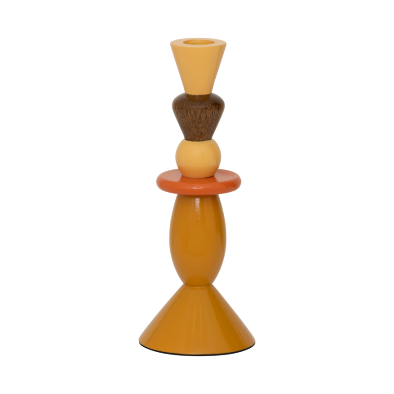 VIMBA Orange Candle Holder