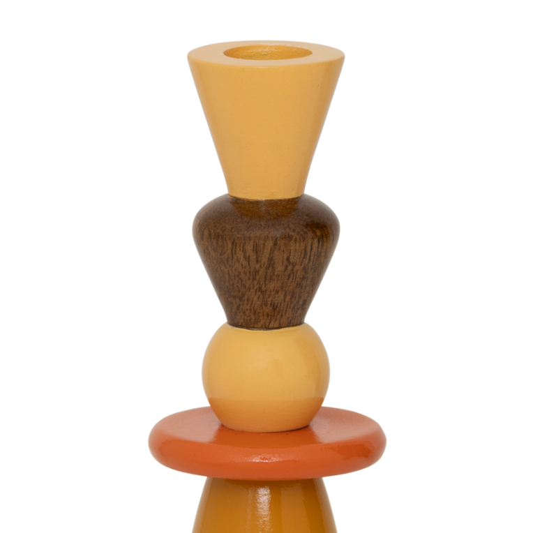 VIMBA Orange Candle Holder