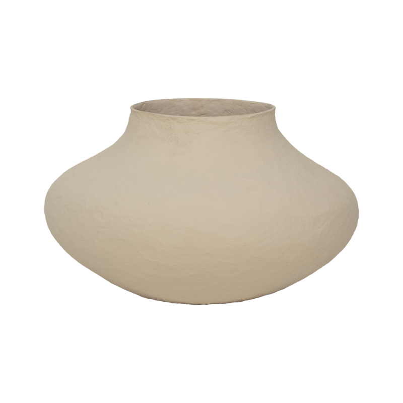 Donica VIF beige katoen maché