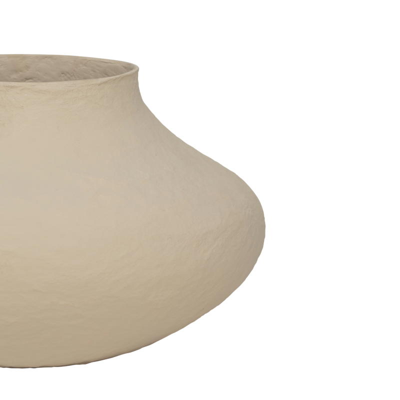 Donica VIF beige katoen maché