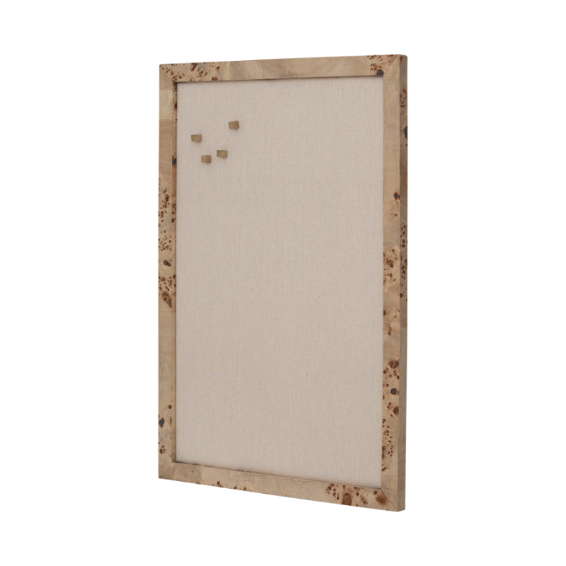 SKOG Board with Burl Veneer and Linen Finish